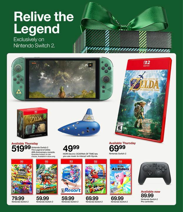 Target Weekly Ad from November 1