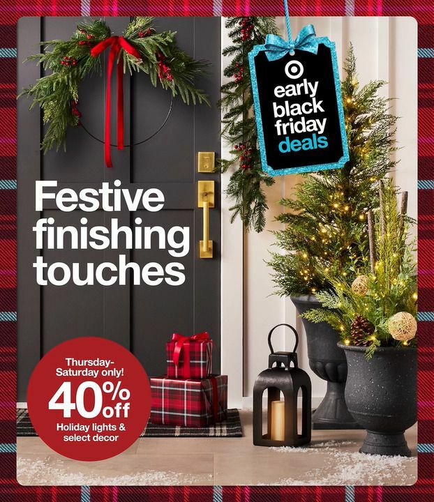 Target Weekly Ad from November 1