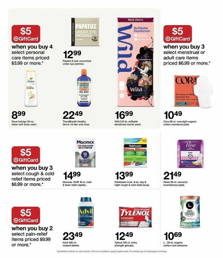 Target Weekly Ad from November 1