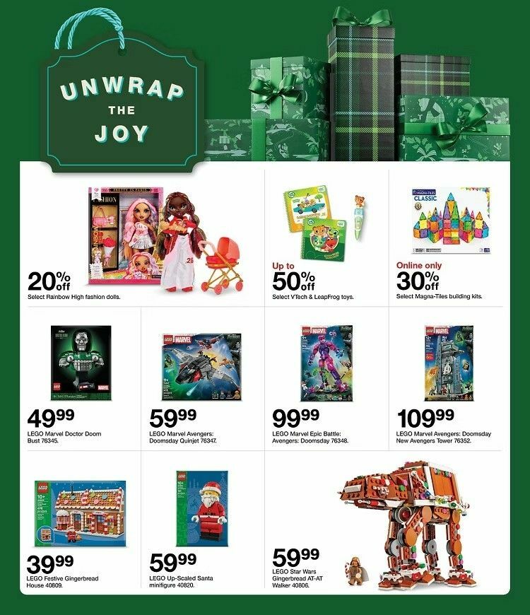 Target Weekly Ad from November 1