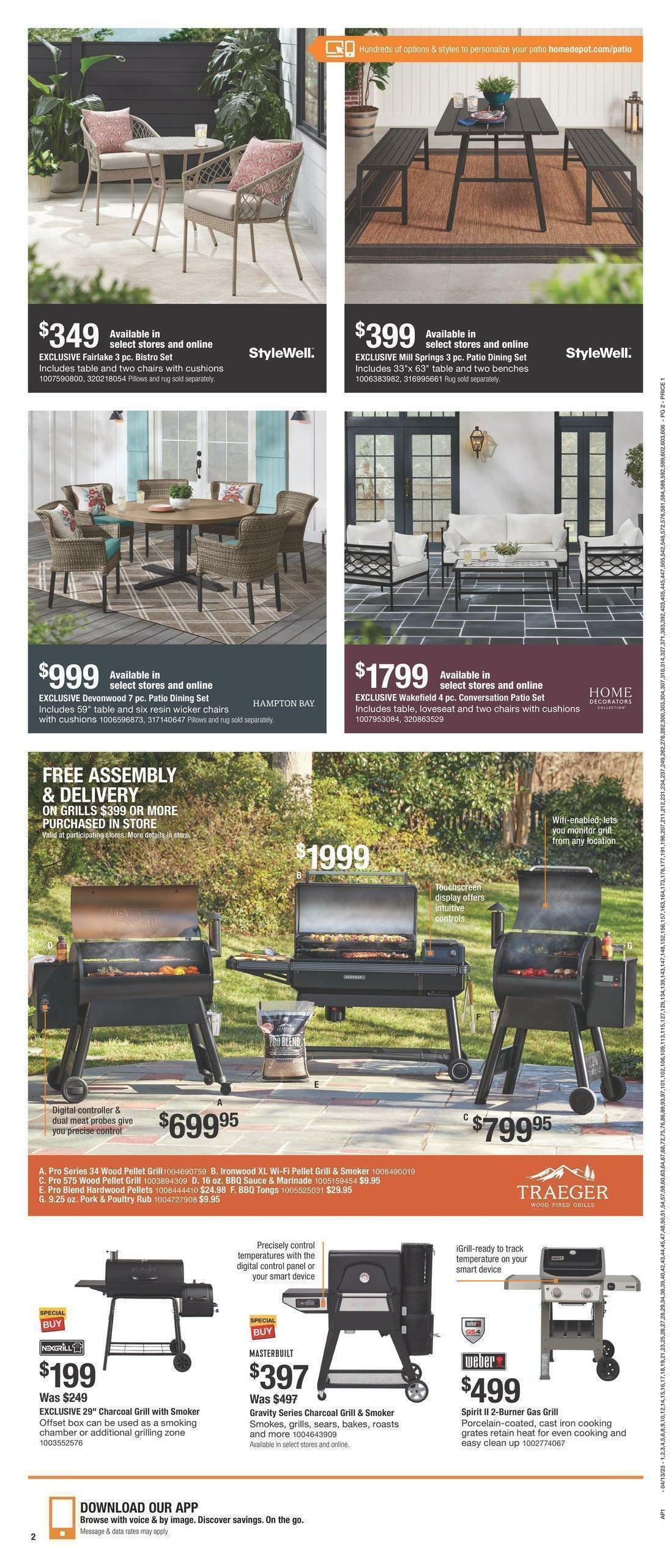 The Home Depot Weekly Ad from April 13