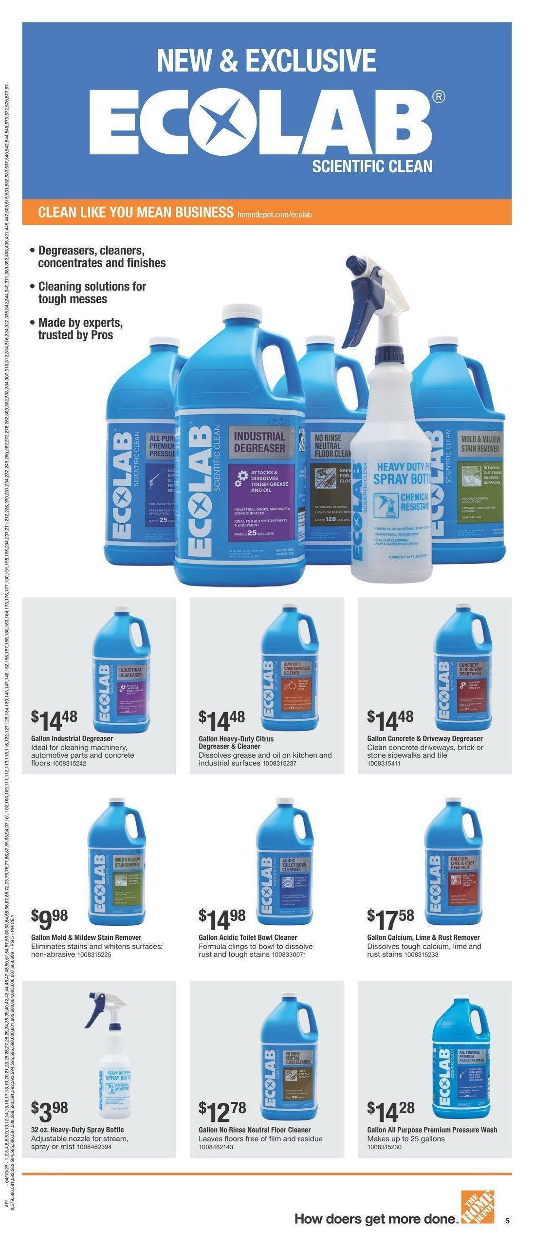 The Home Depot Weekly Ad from April 13