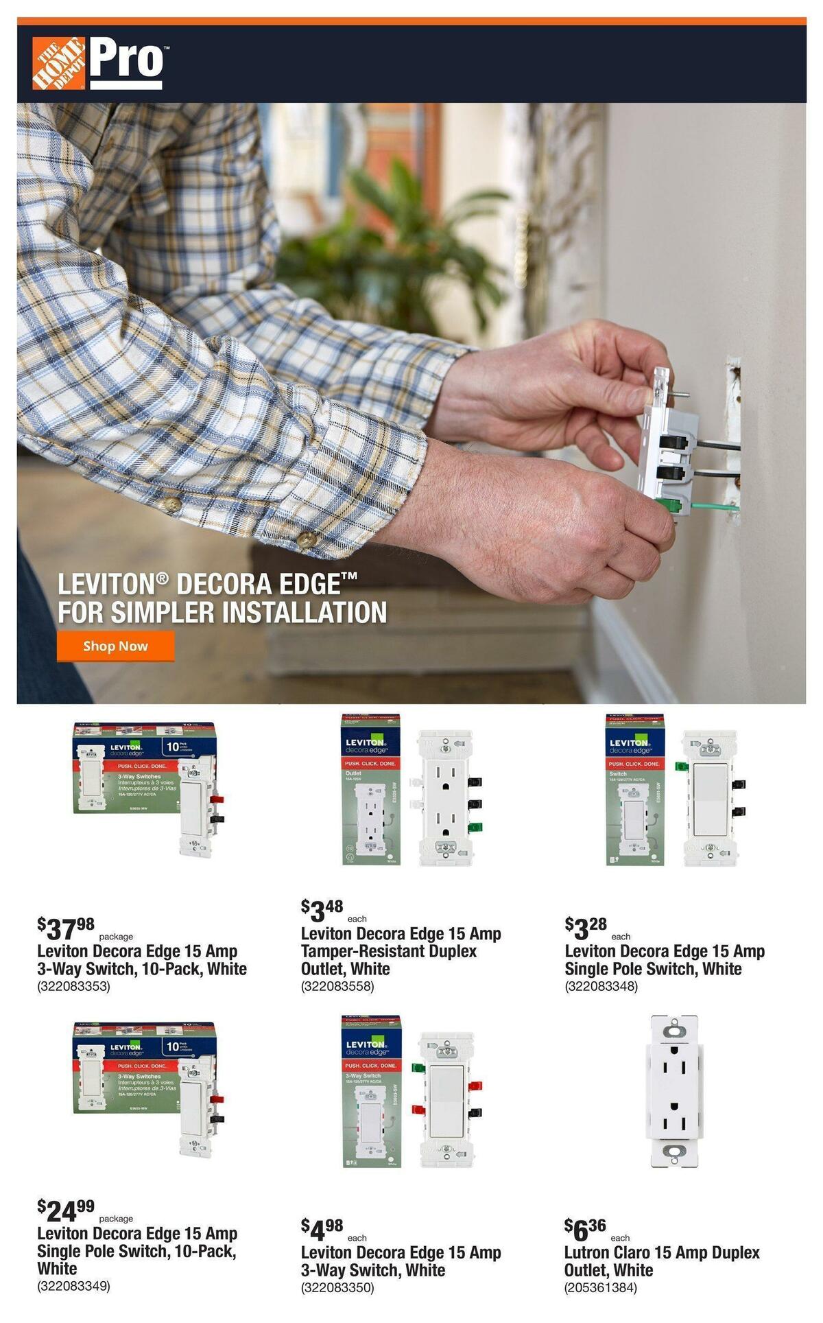 The Home Depot PRO Weekly Ad from April 17
