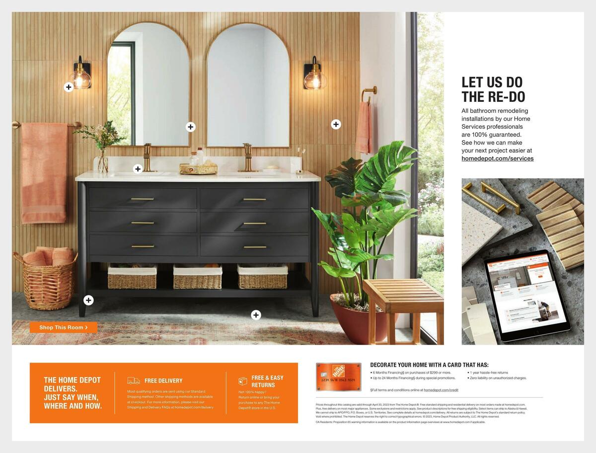 The Home Depot Spring Weekly Ad from March 13