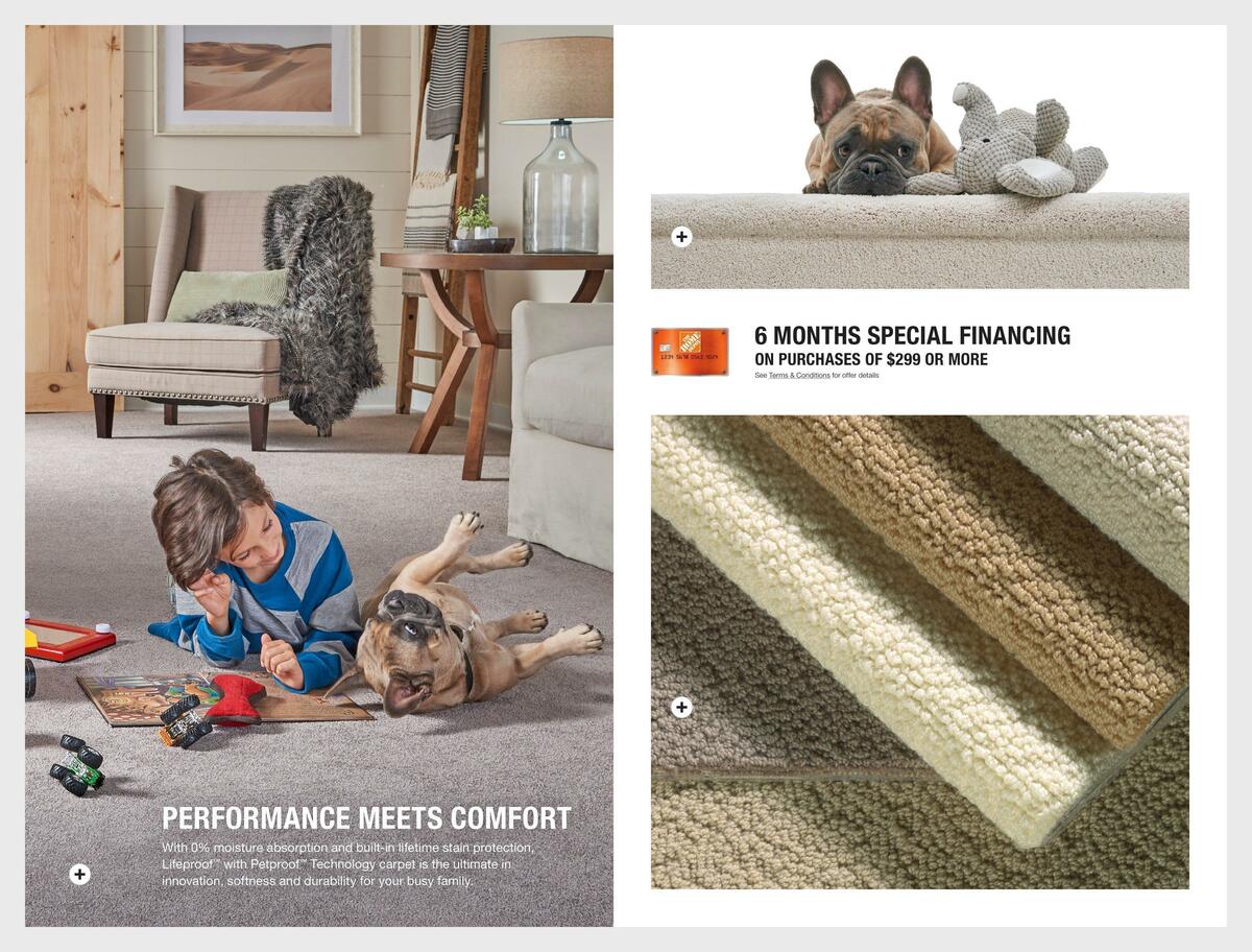 The Home Depot Flooring & Tile Trends Weekly Ad from January 18