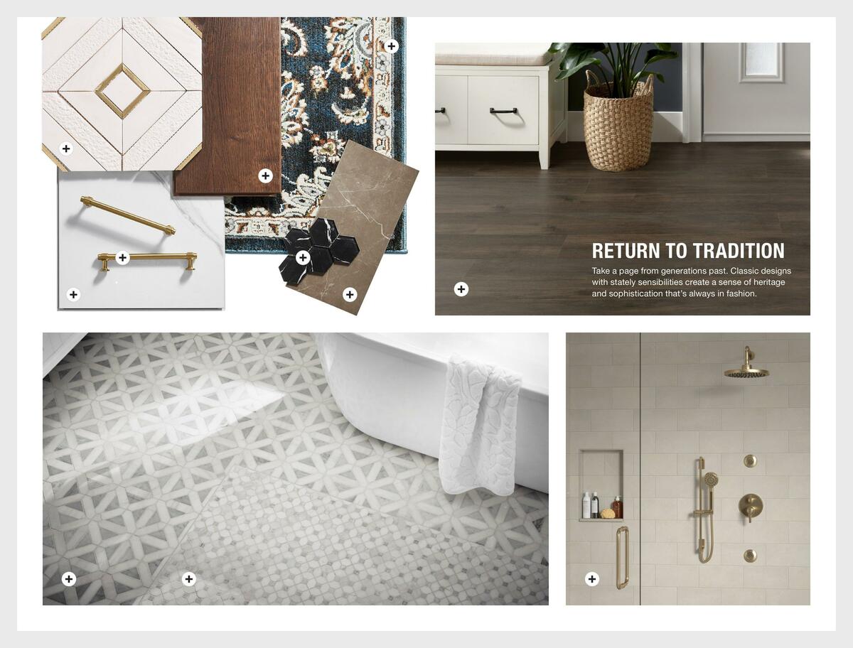 The Home Depot Flooring & Tile Trends Weekly Ad from January 18