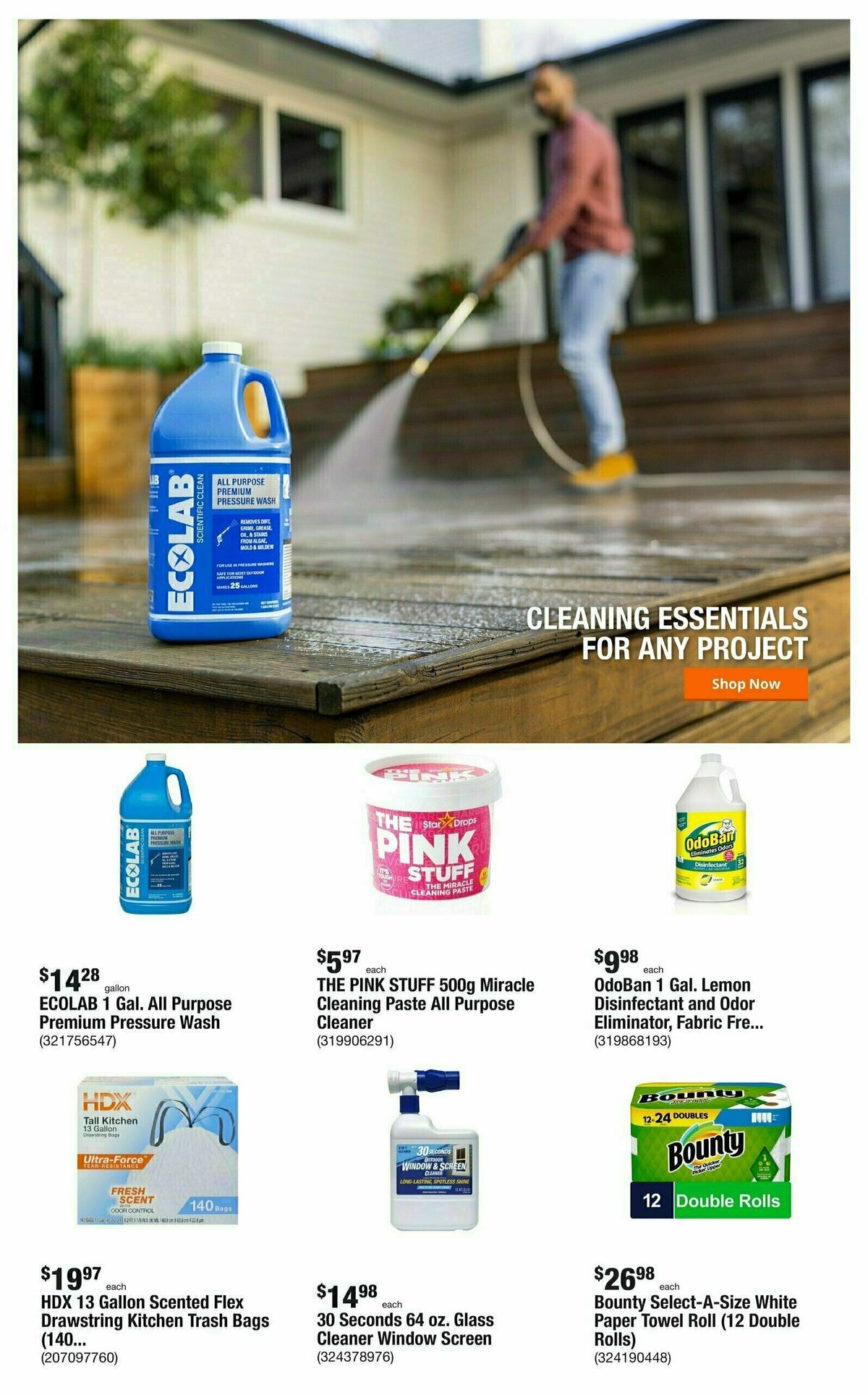 The Home Depot Weekly Ad from July 5