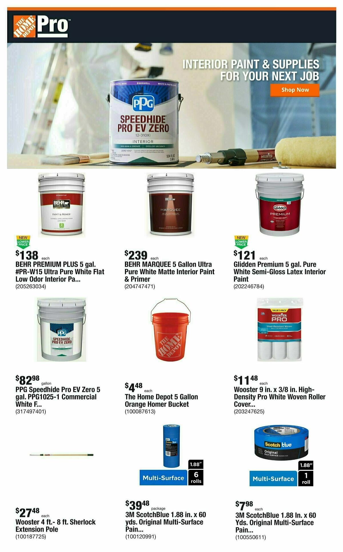 The Home Depot PRO Weekly Ad from July 24