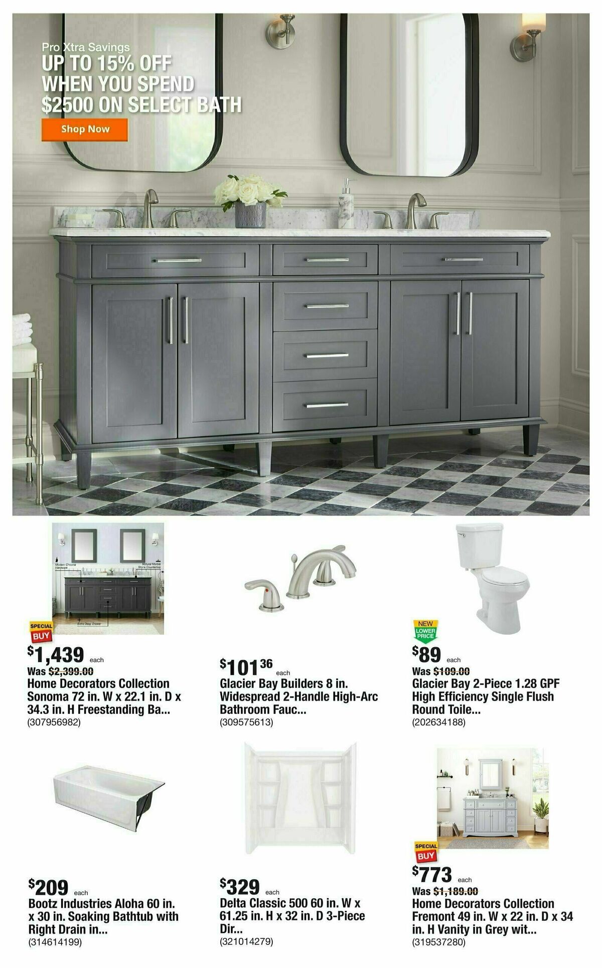 The Home Depot PRO Weekly Ad from July 24