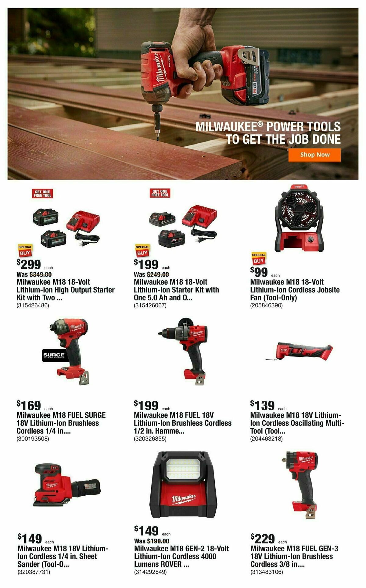 The Home Depot PRO Weekly Ad from July 24