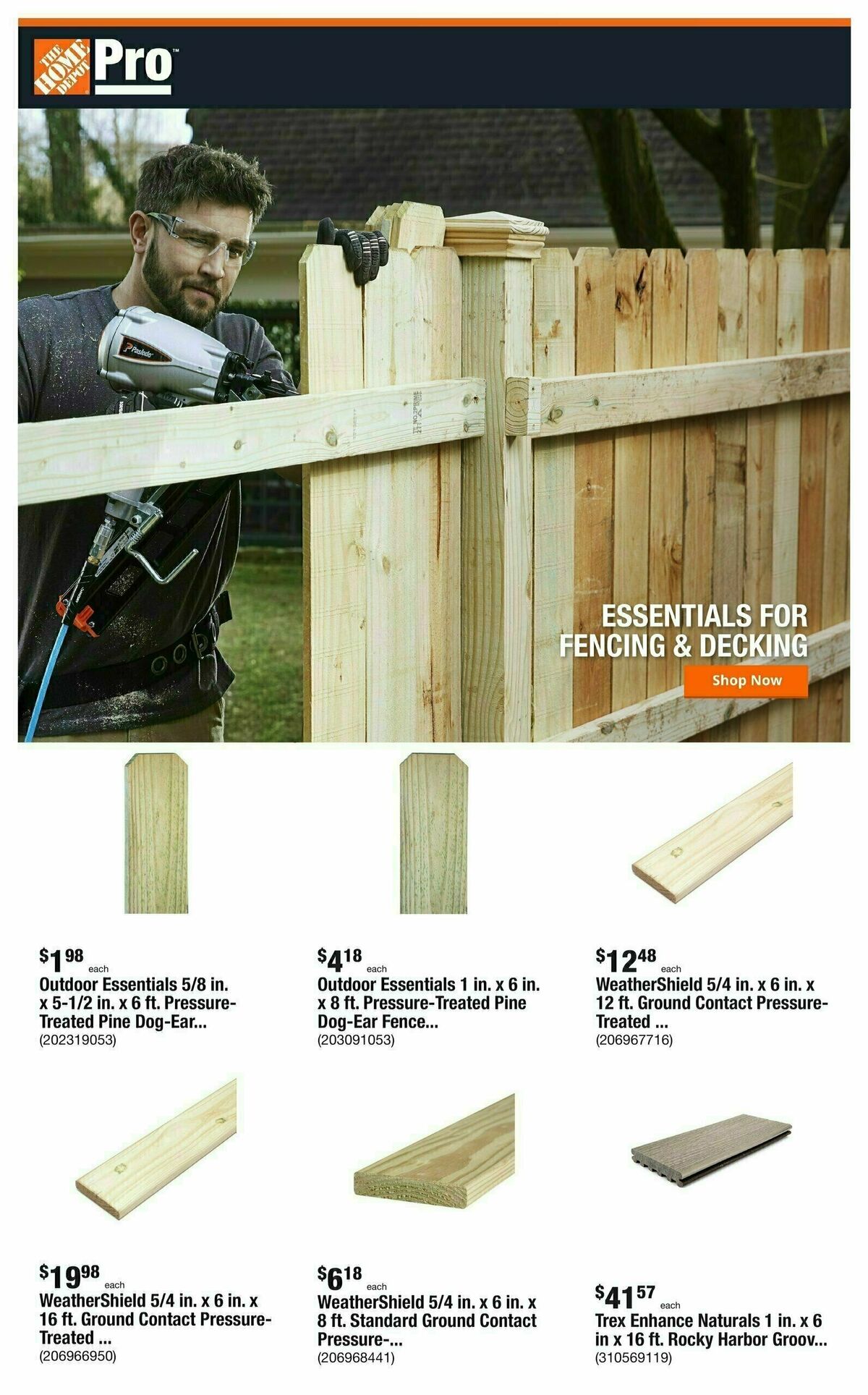 The Home Depot Weekly Ad from August 7