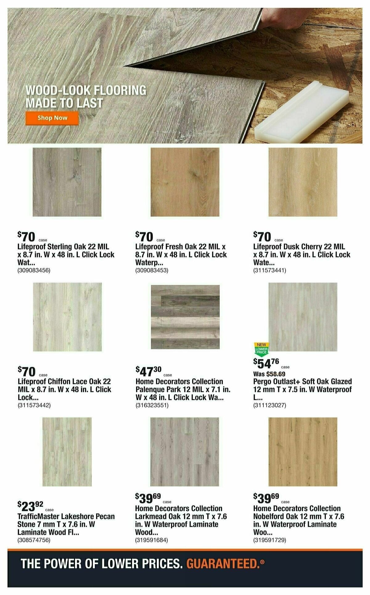 The Home Depot Weekly Ad from August 7