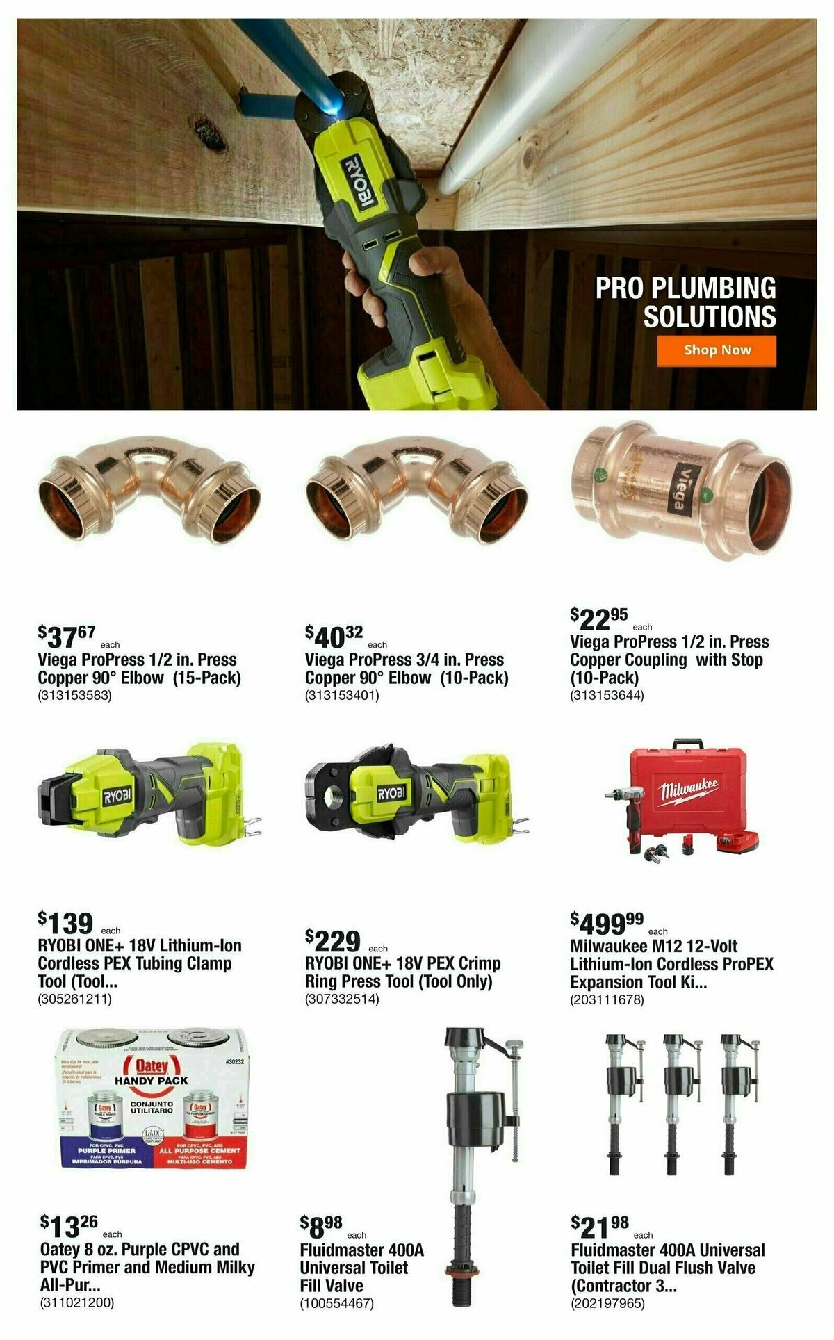The Home Depot Pro Weekly Ad from August 21