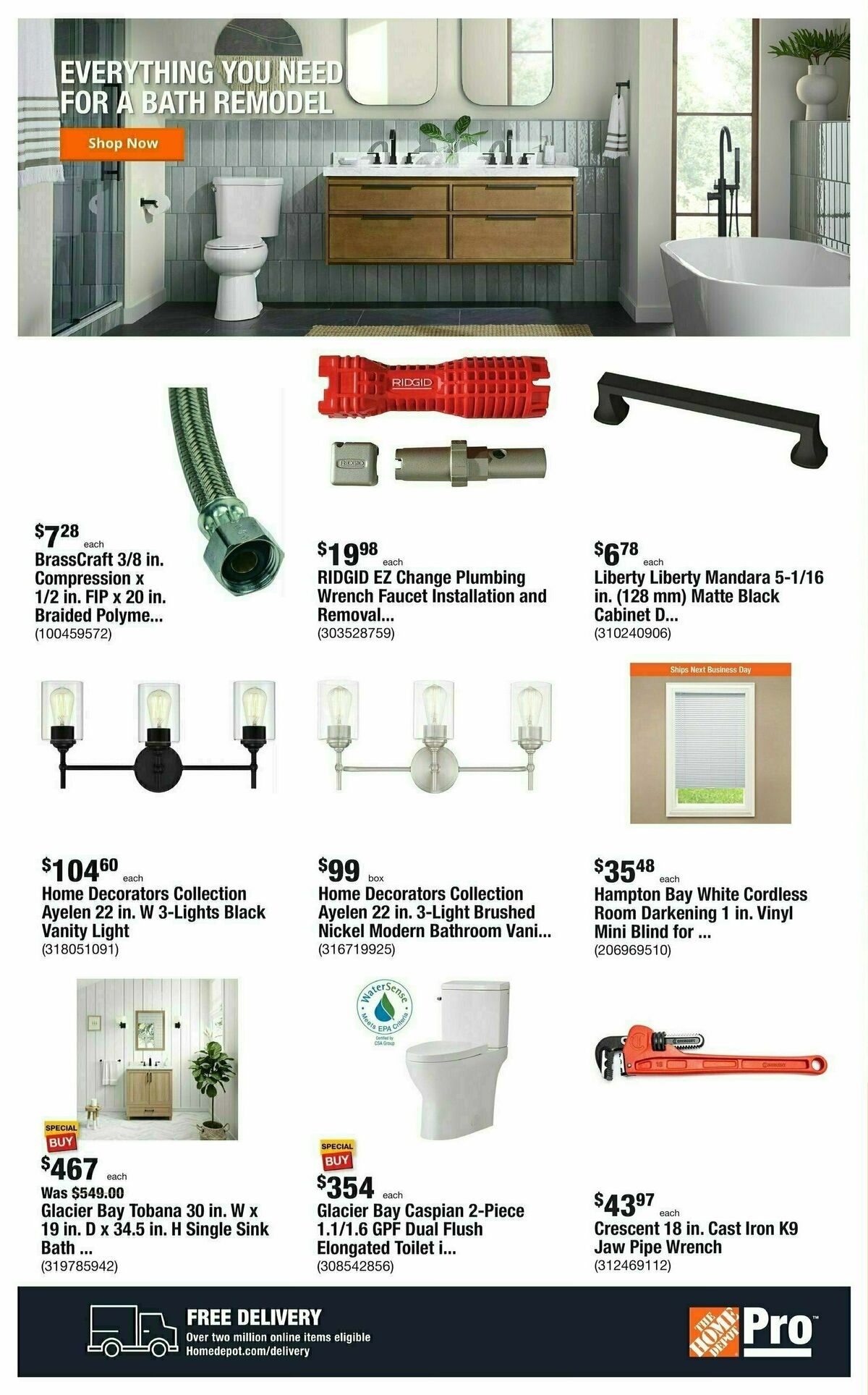 The Home Depot Pro Weekly Ad from August 21