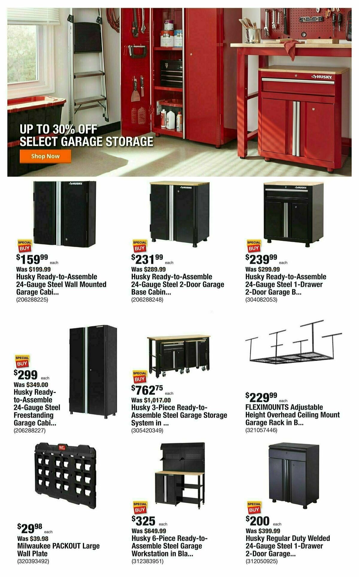 The Home Depot Weekly Ad from August 28