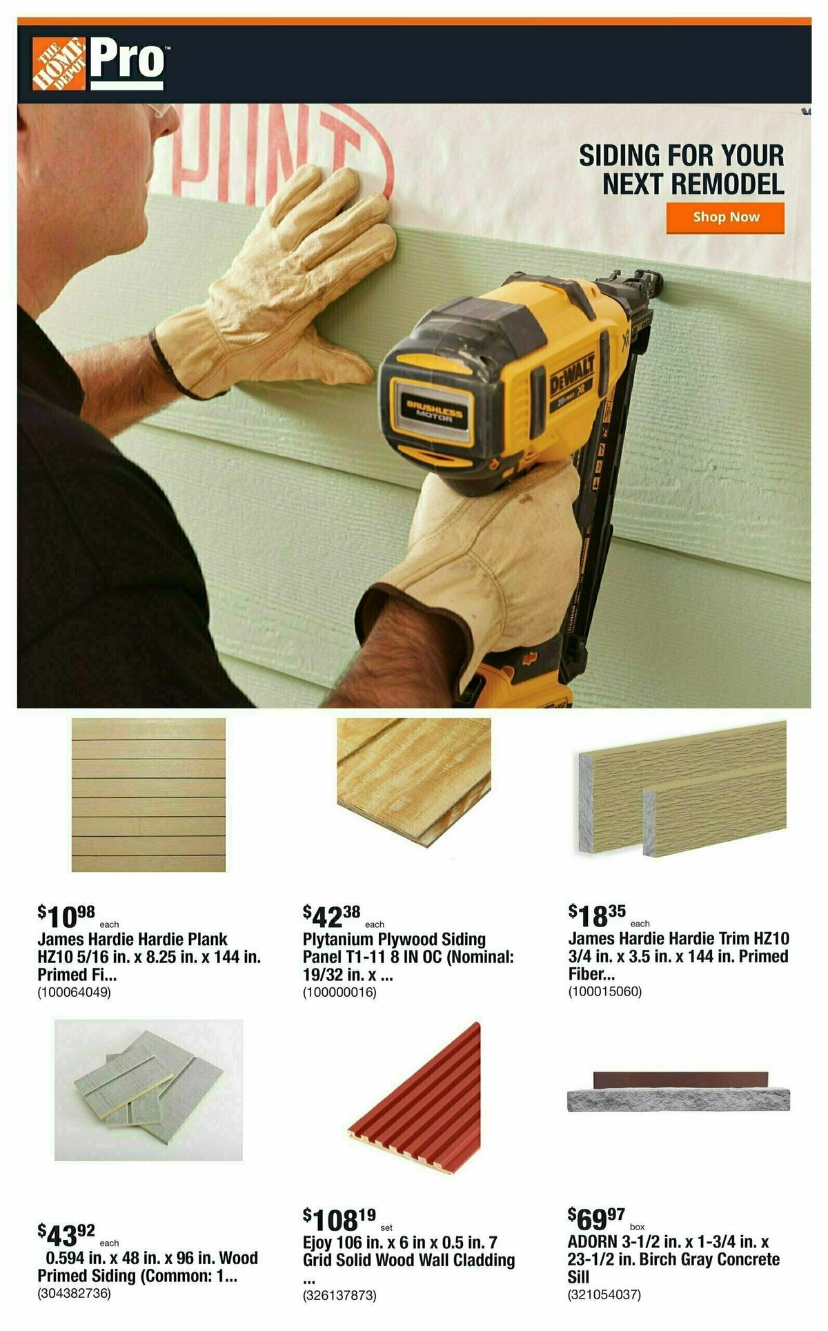 The Home Depot Weekly Ad from September 4