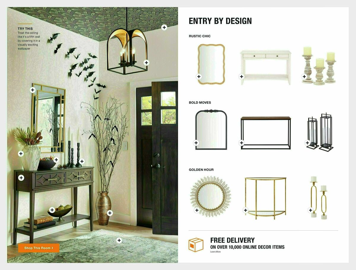 The Home Depot Home Decor Catalog - Fall Weekly Ad from August 21