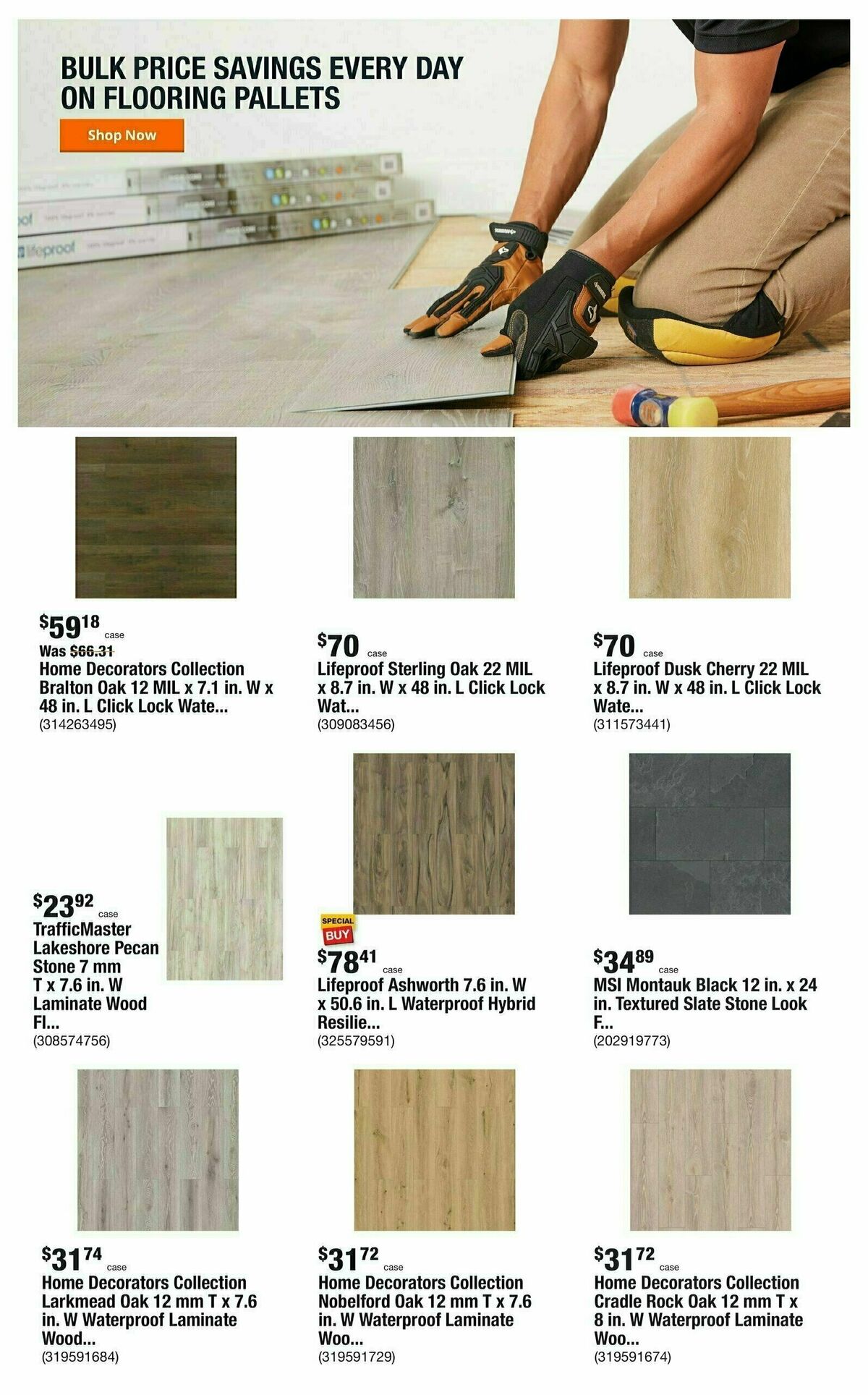 The Home Depot Pro Weekly Ad from September 11