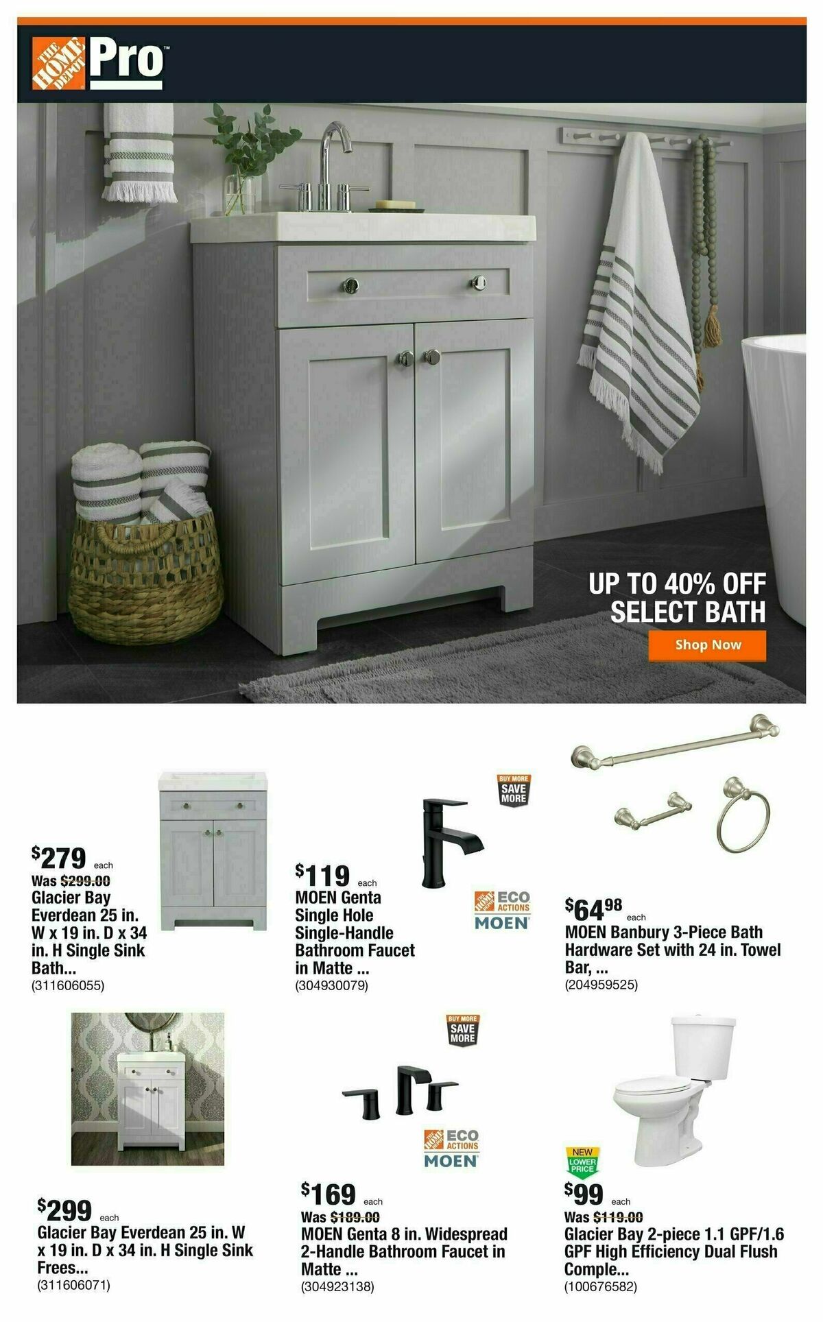 The Home Depot Pro Weekly Ad from September 25