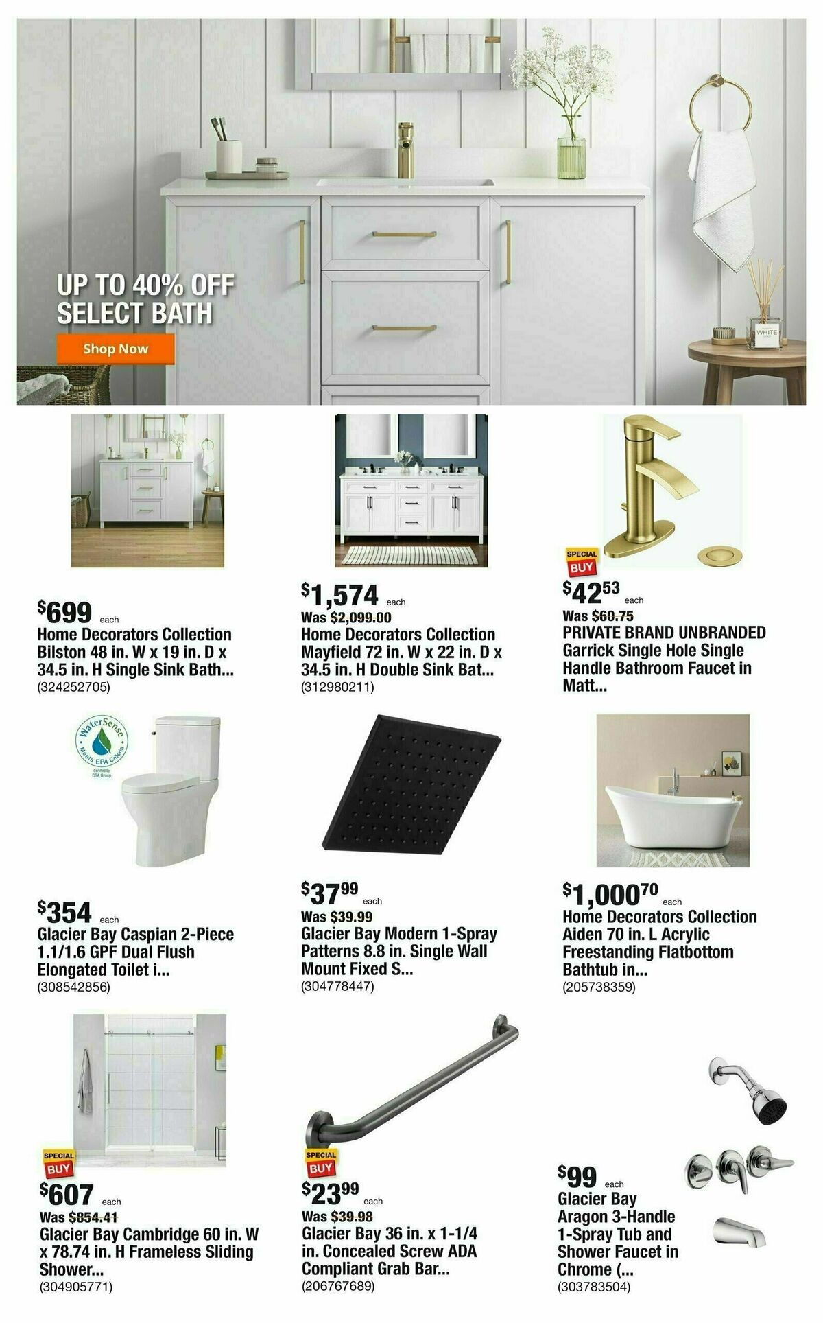 The Home Depot Weekly Ad from September 28