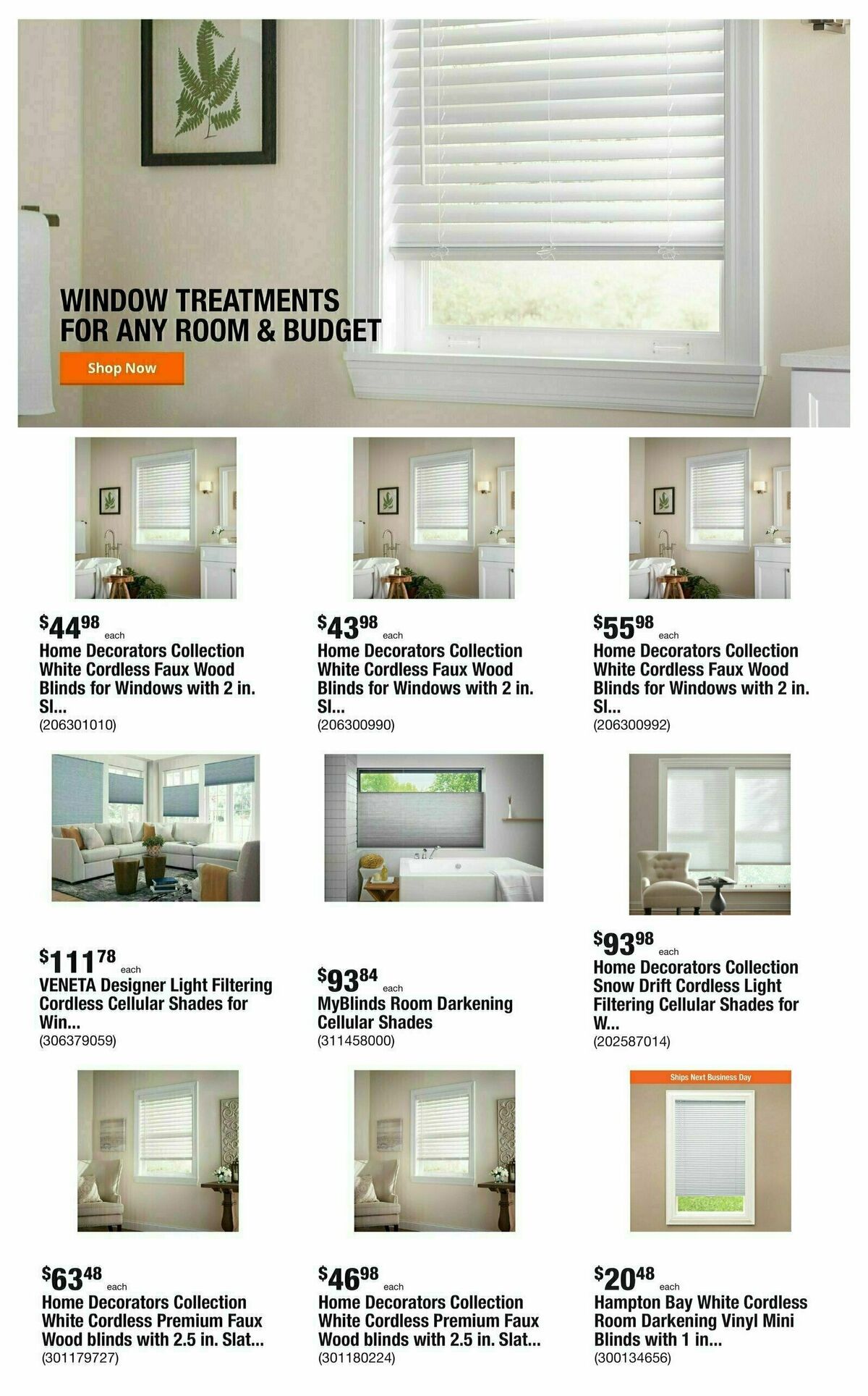 The Home Depot Weekly Ad from September 28