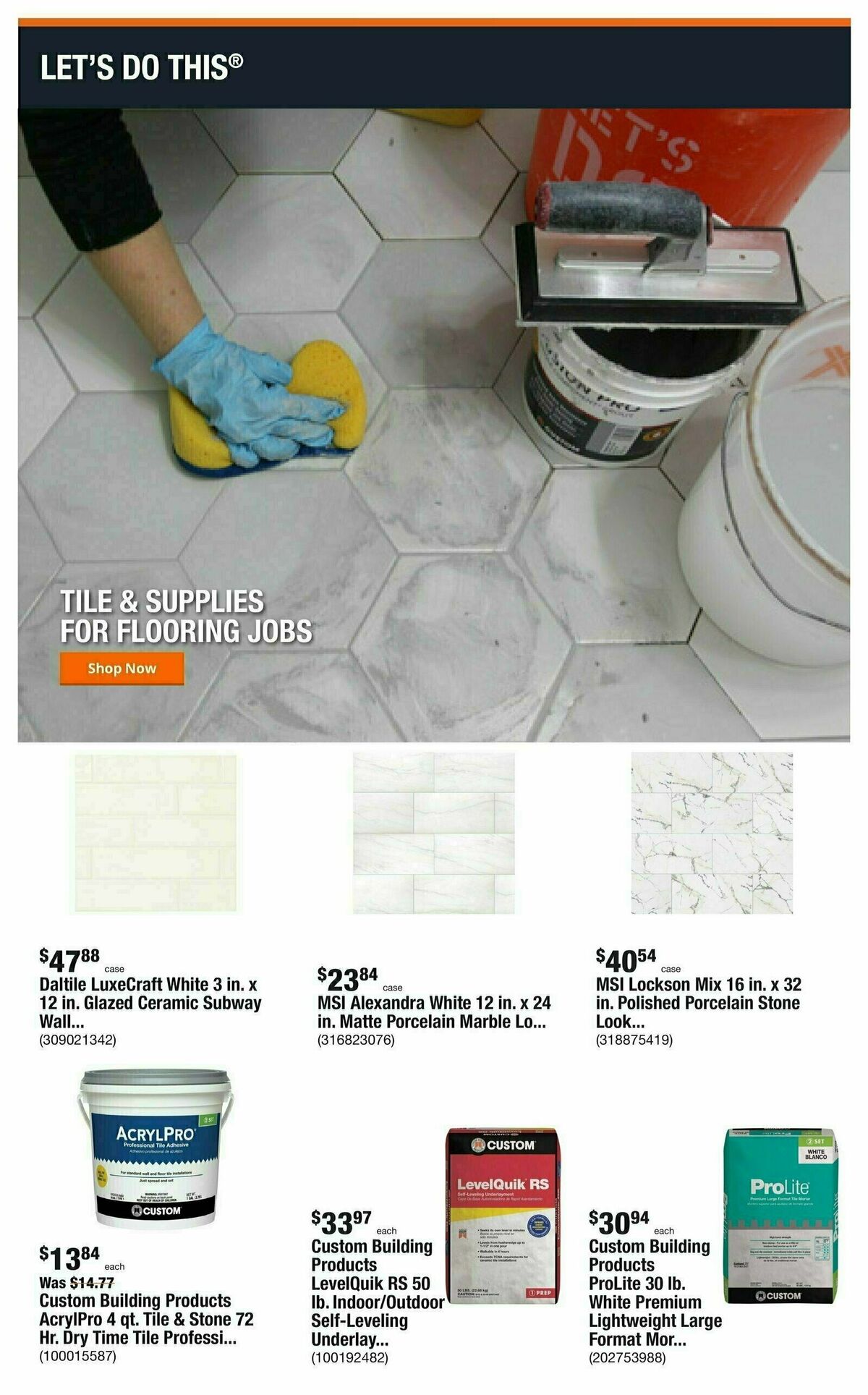 The Home Depot Weekly Ad from October 2