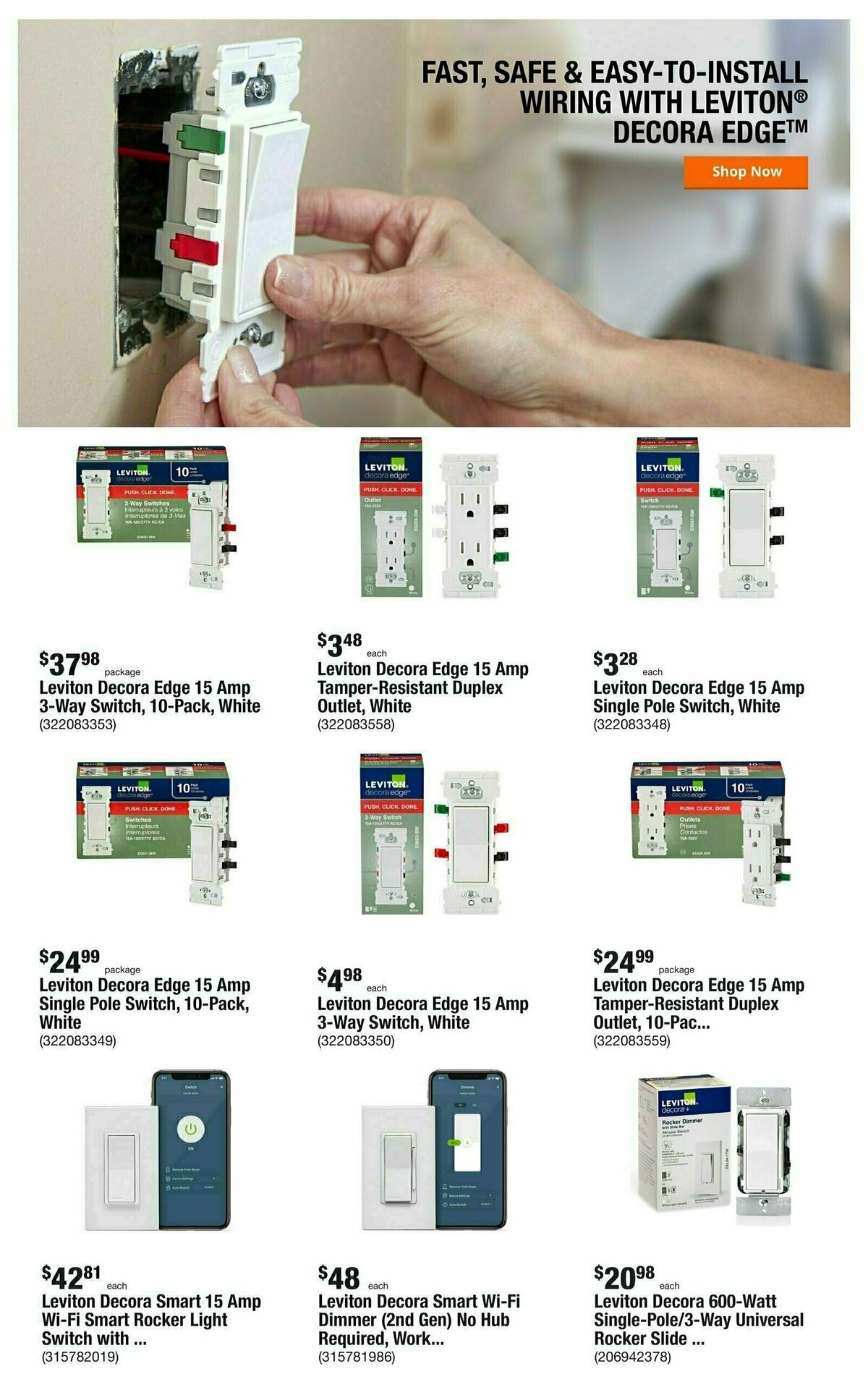 The Home Depot Weekly Ad from October 2