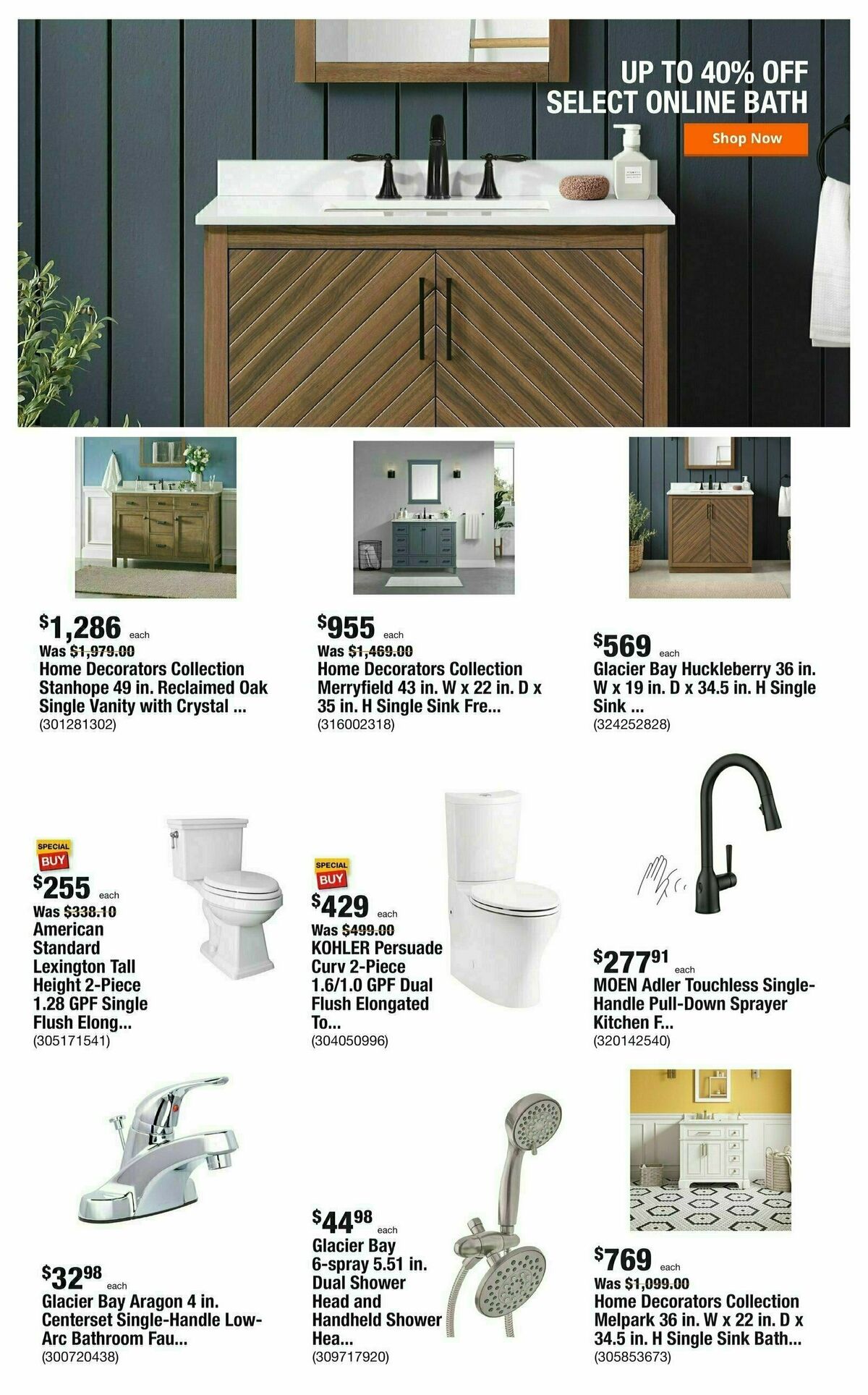 The Home Depot Weekly Ad from October 2