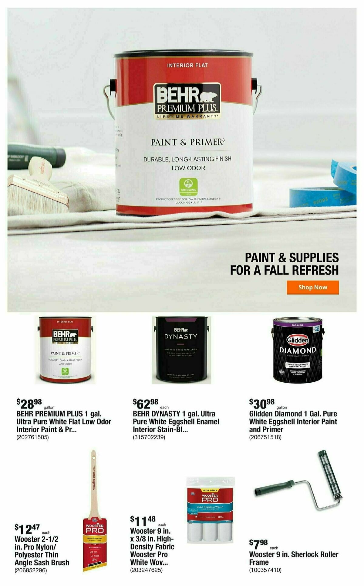 The Home Depot Weekly Ad from October 5