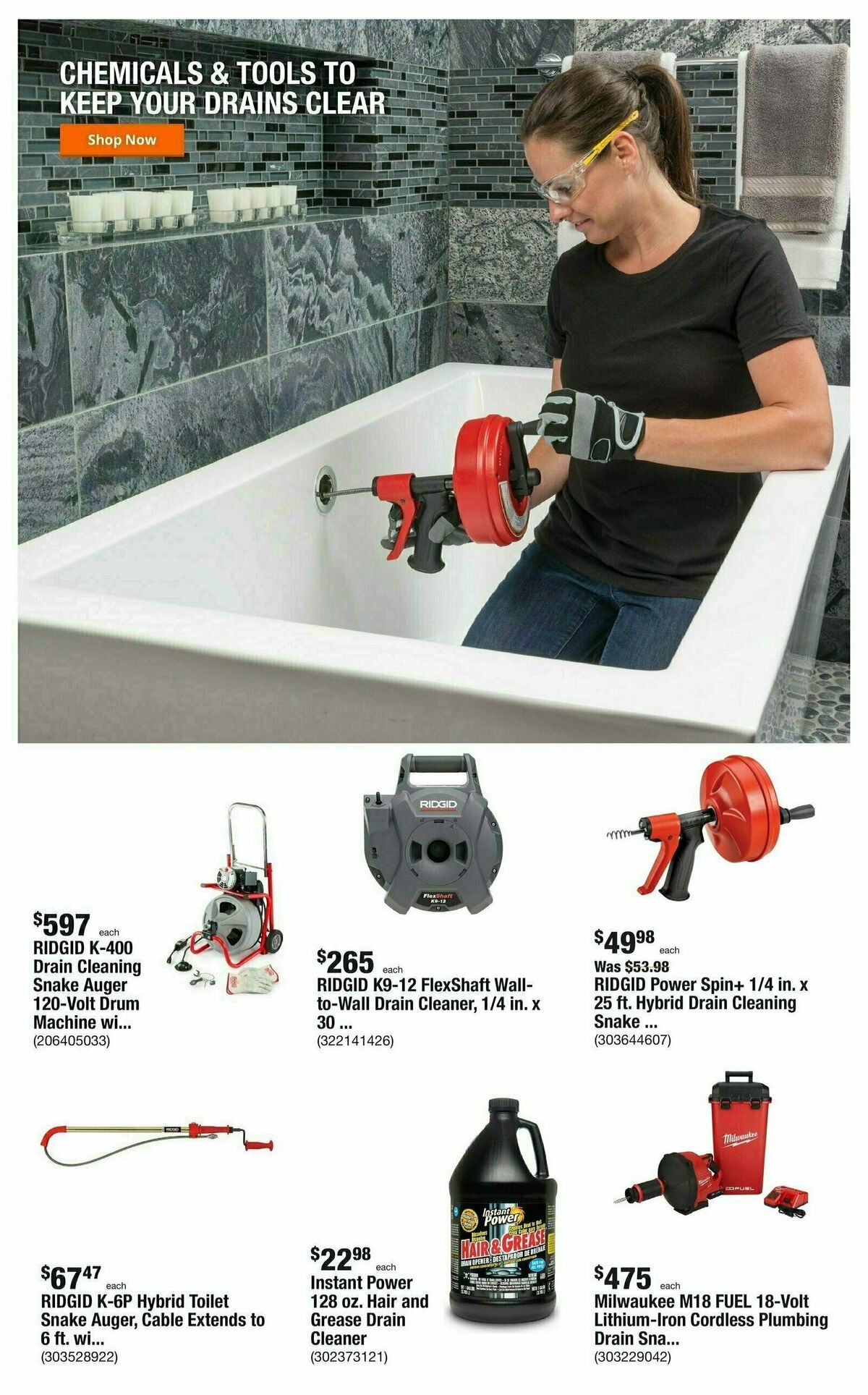 The Home Depot Weekly Ad from October 5