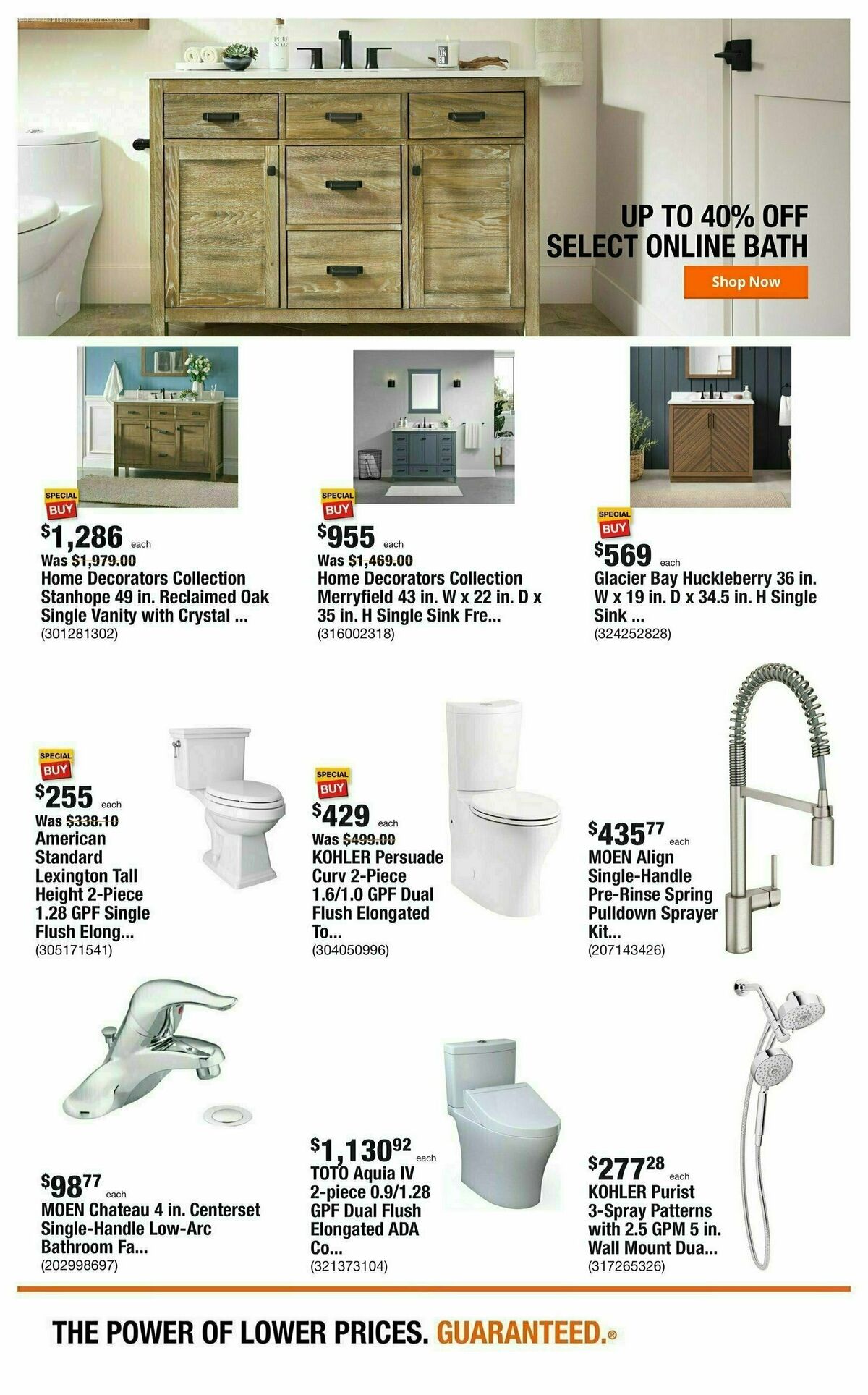 The Home Depot Weekly Ad from October 5