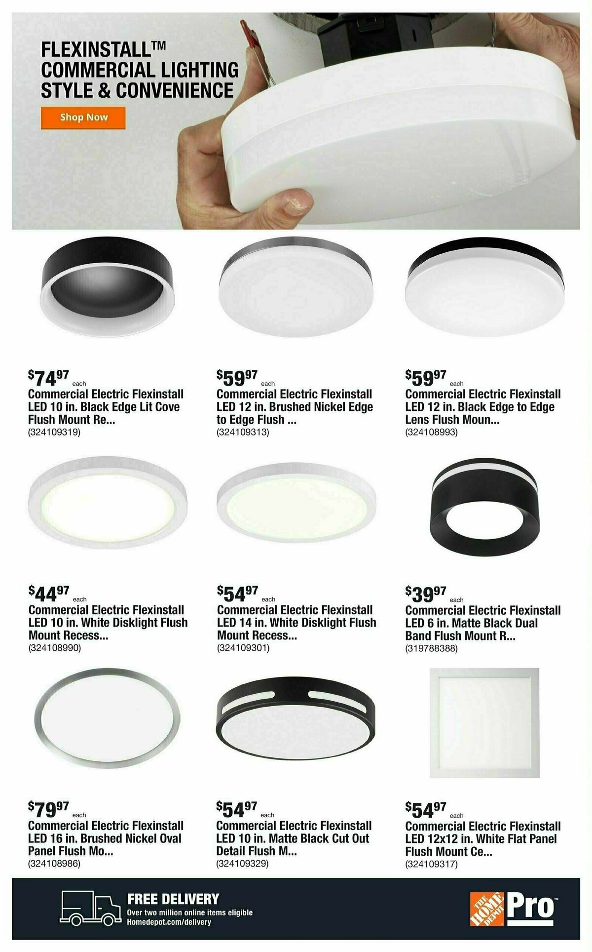 The Home Depot Weekly Ad from October 9