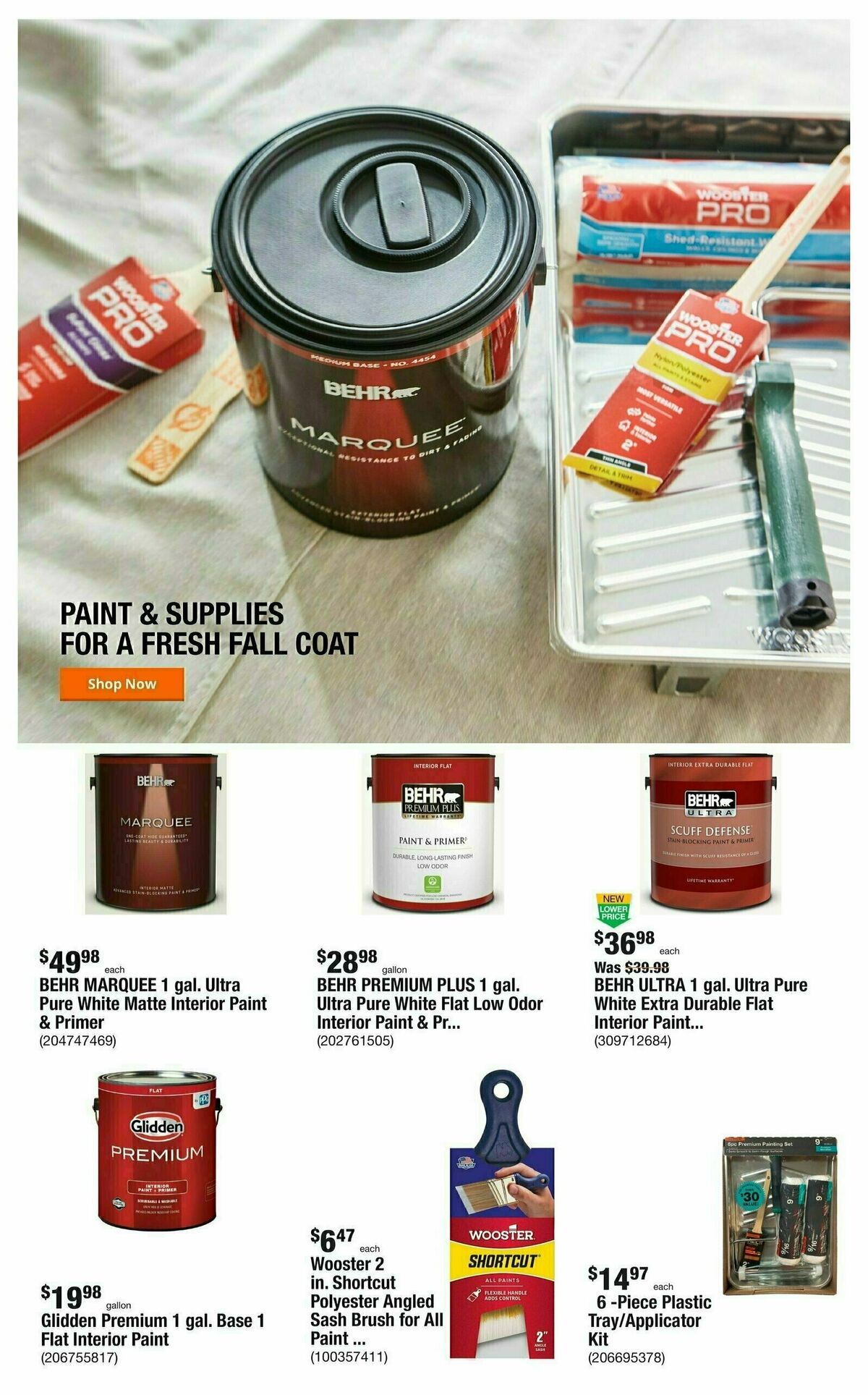 The Home Depot Weekly Ad from October 12