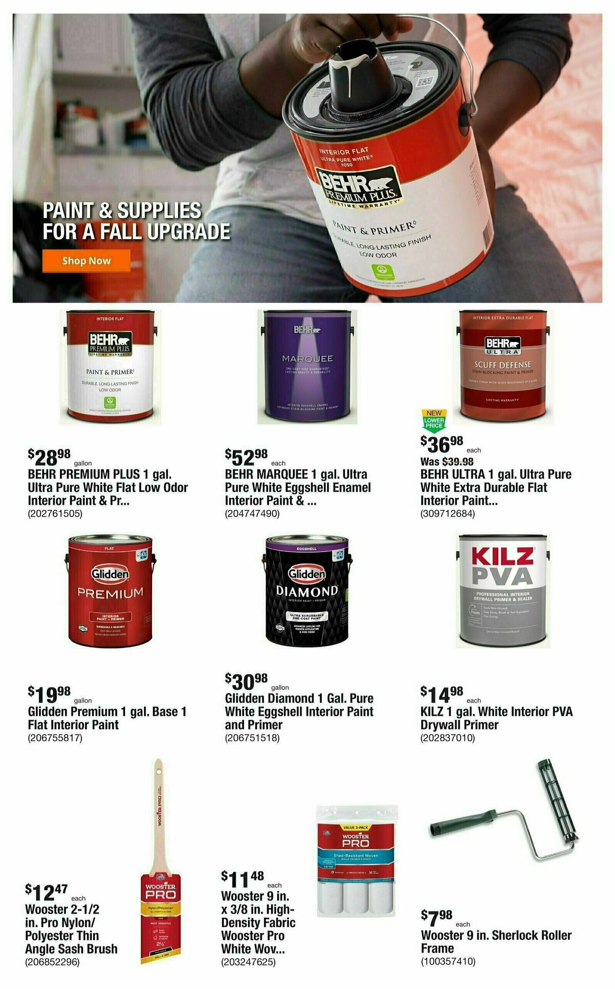 The Home Depot Weekly Ad from October 19