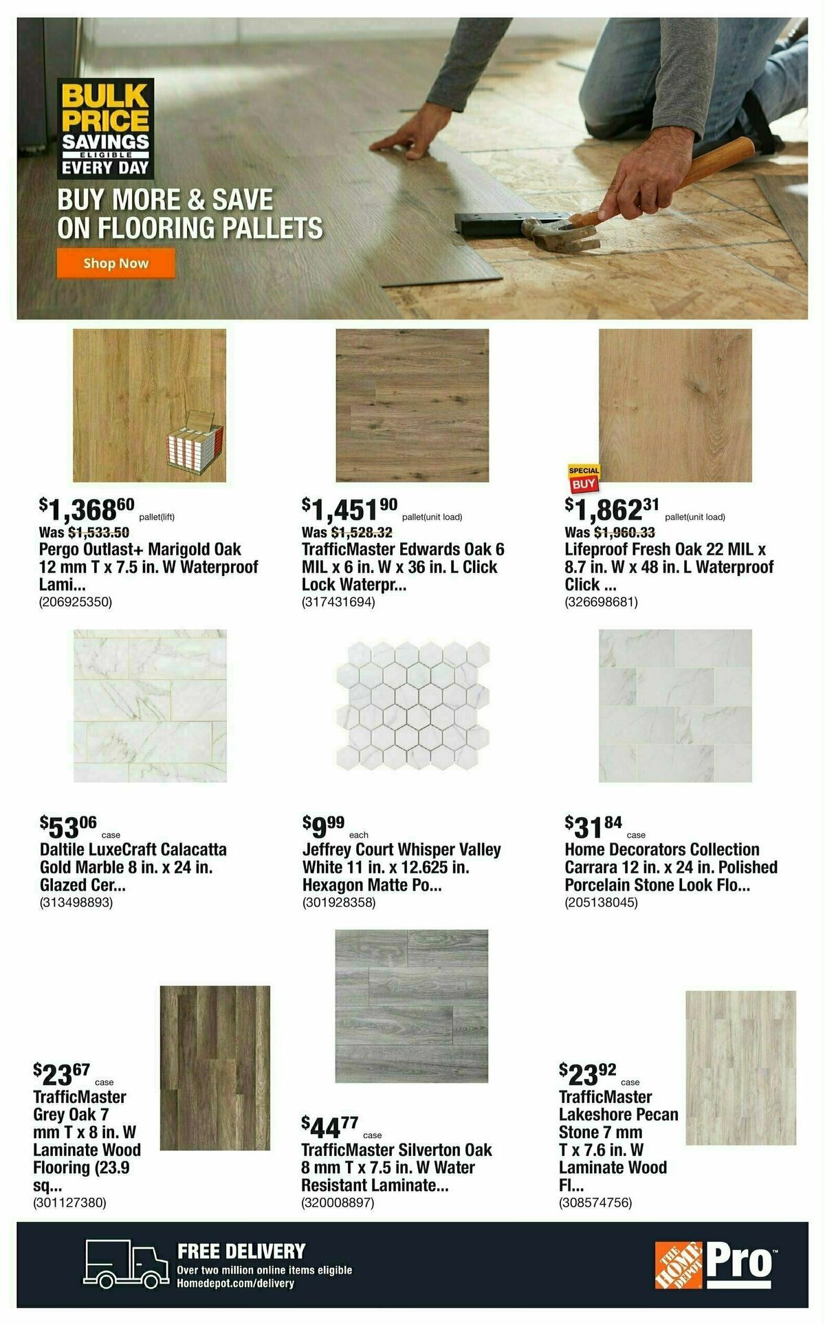 The Home Depot Weekly Ad from October 23