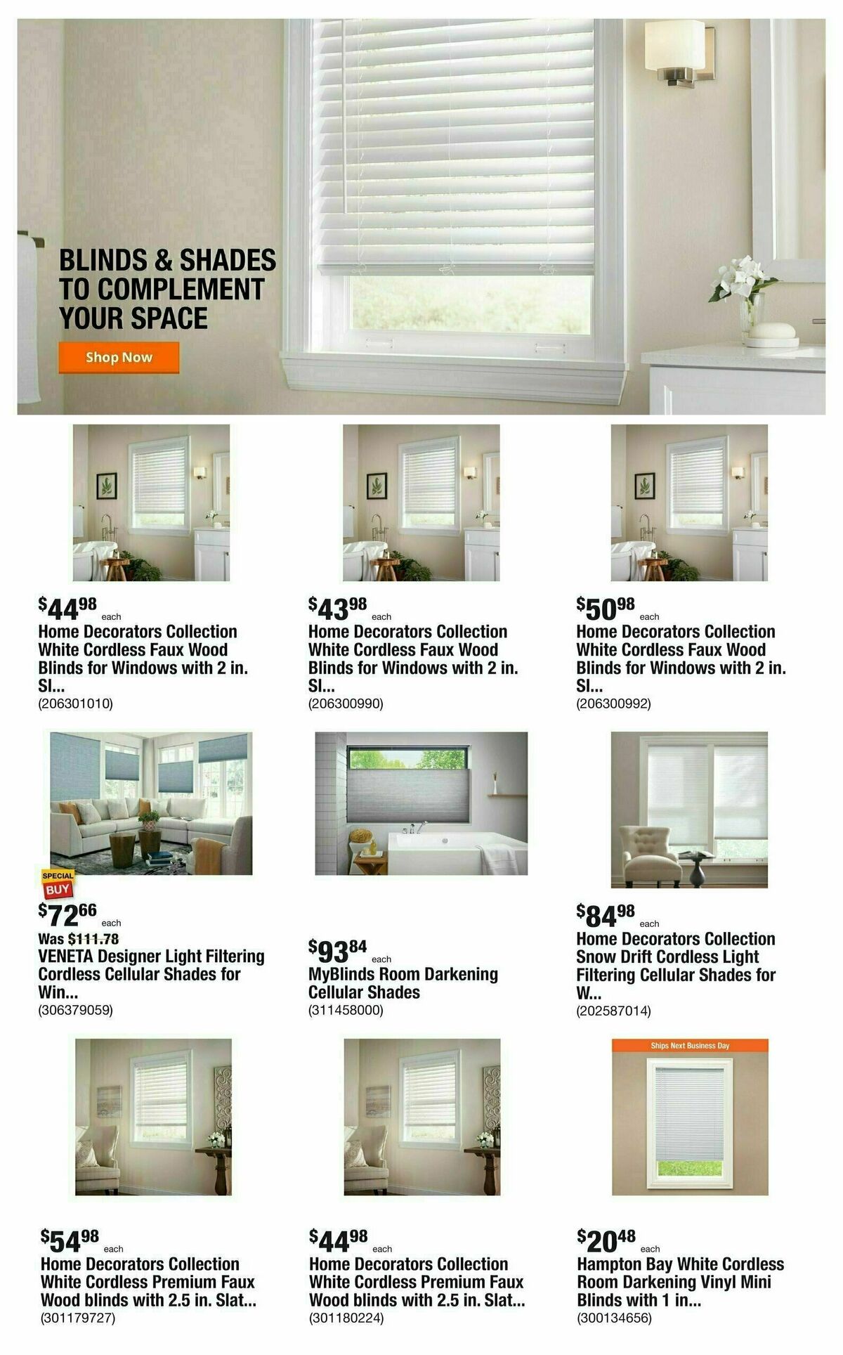 The Home Depot Weekly Ad from October 26