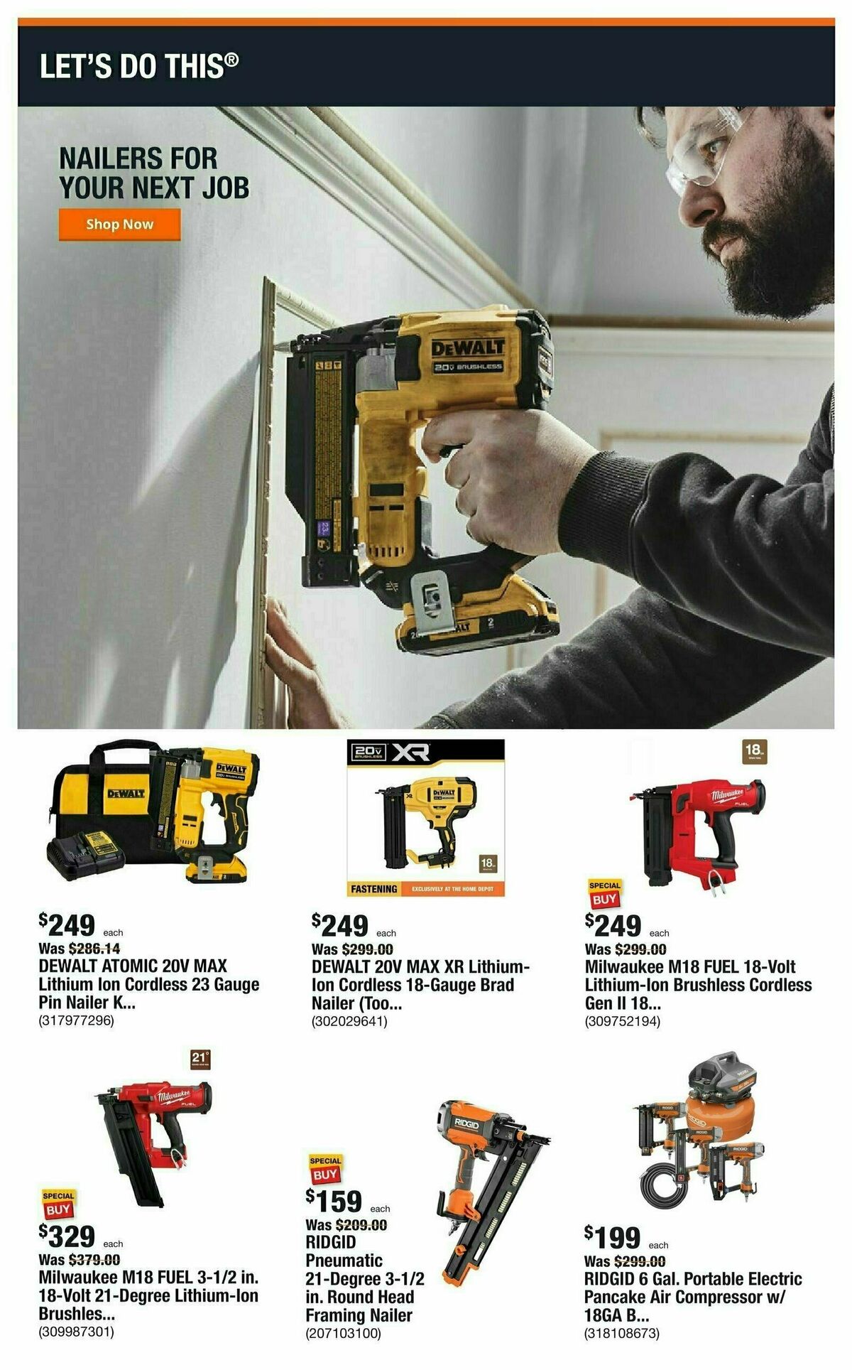 The Home Depot Pro Weekly Ad from October 30