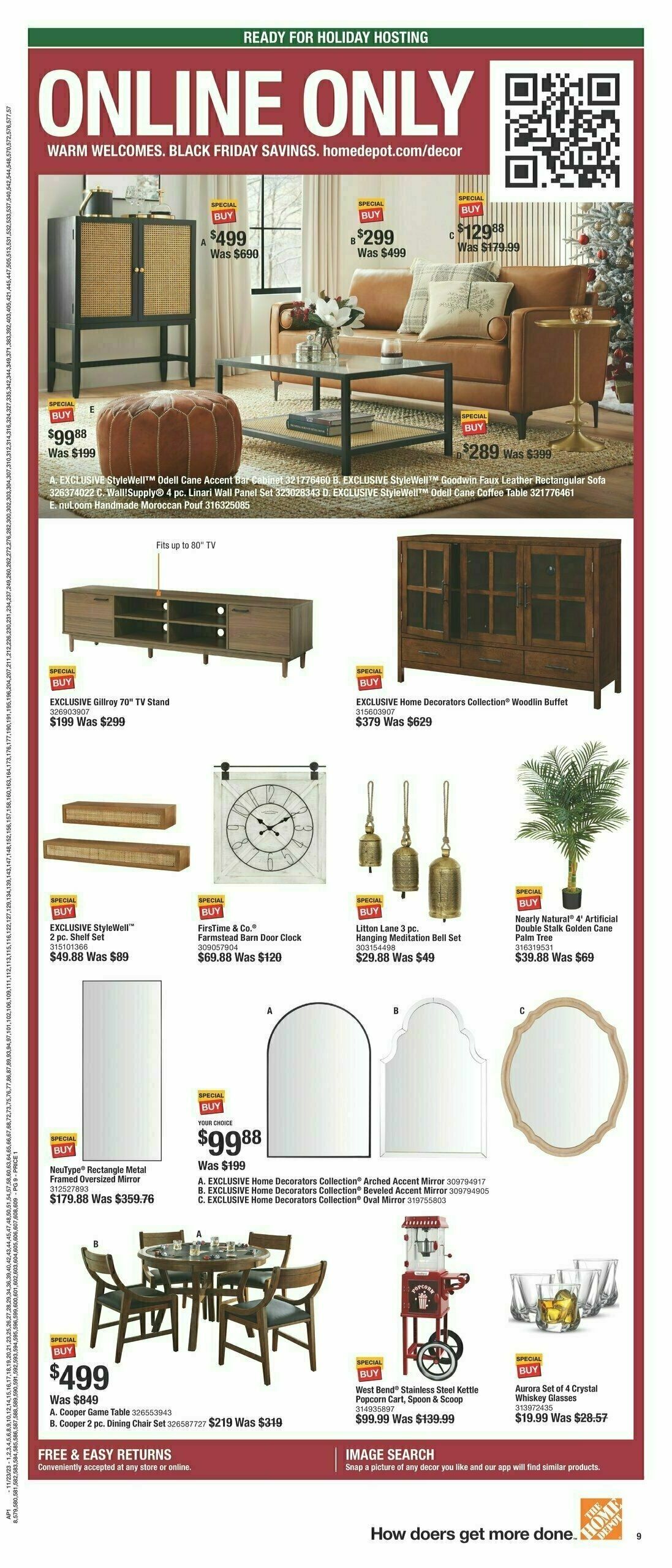 The Home Depot Black Friday Weekly Ad from November 23