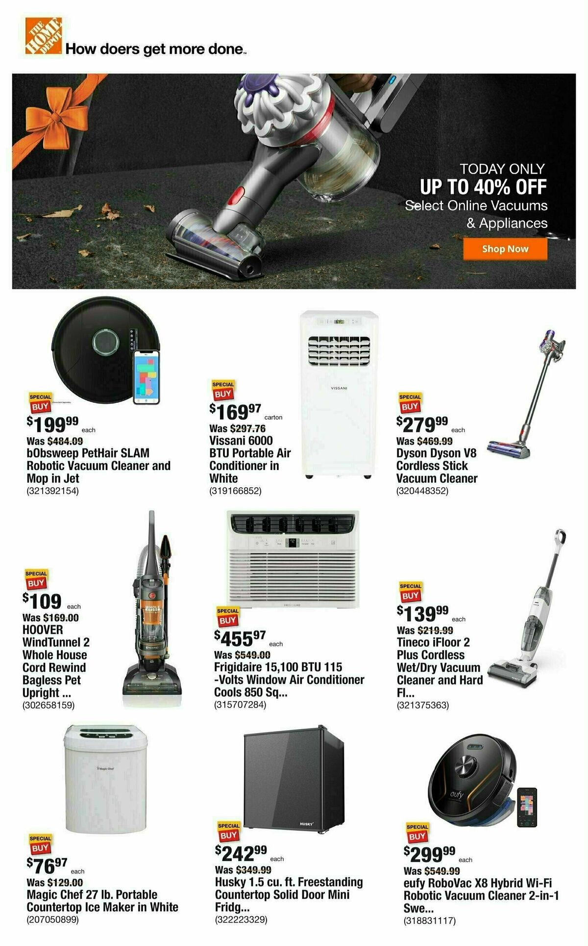 The Home Depot Cyber Monday Weekly Ad from November 28