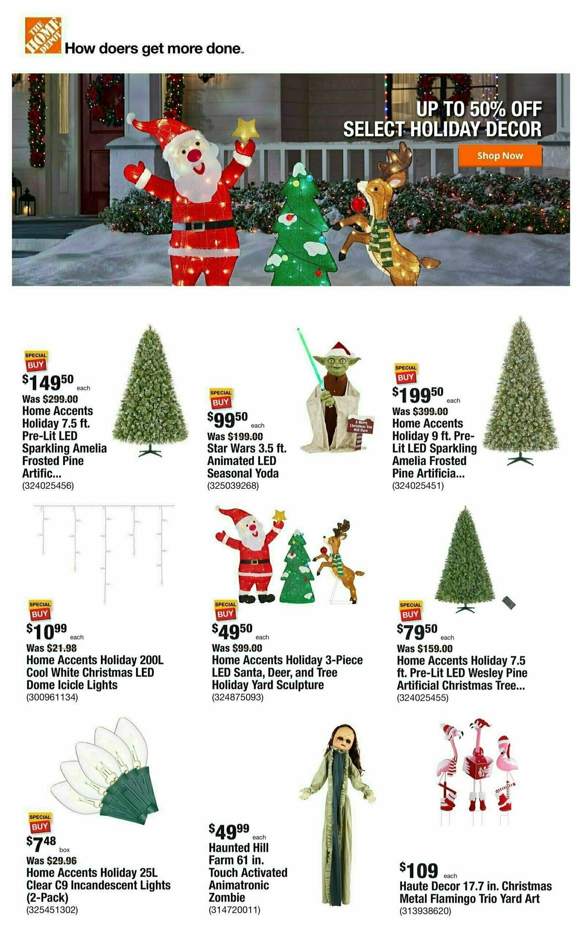 The Home Depot Weekly Ad from December 28