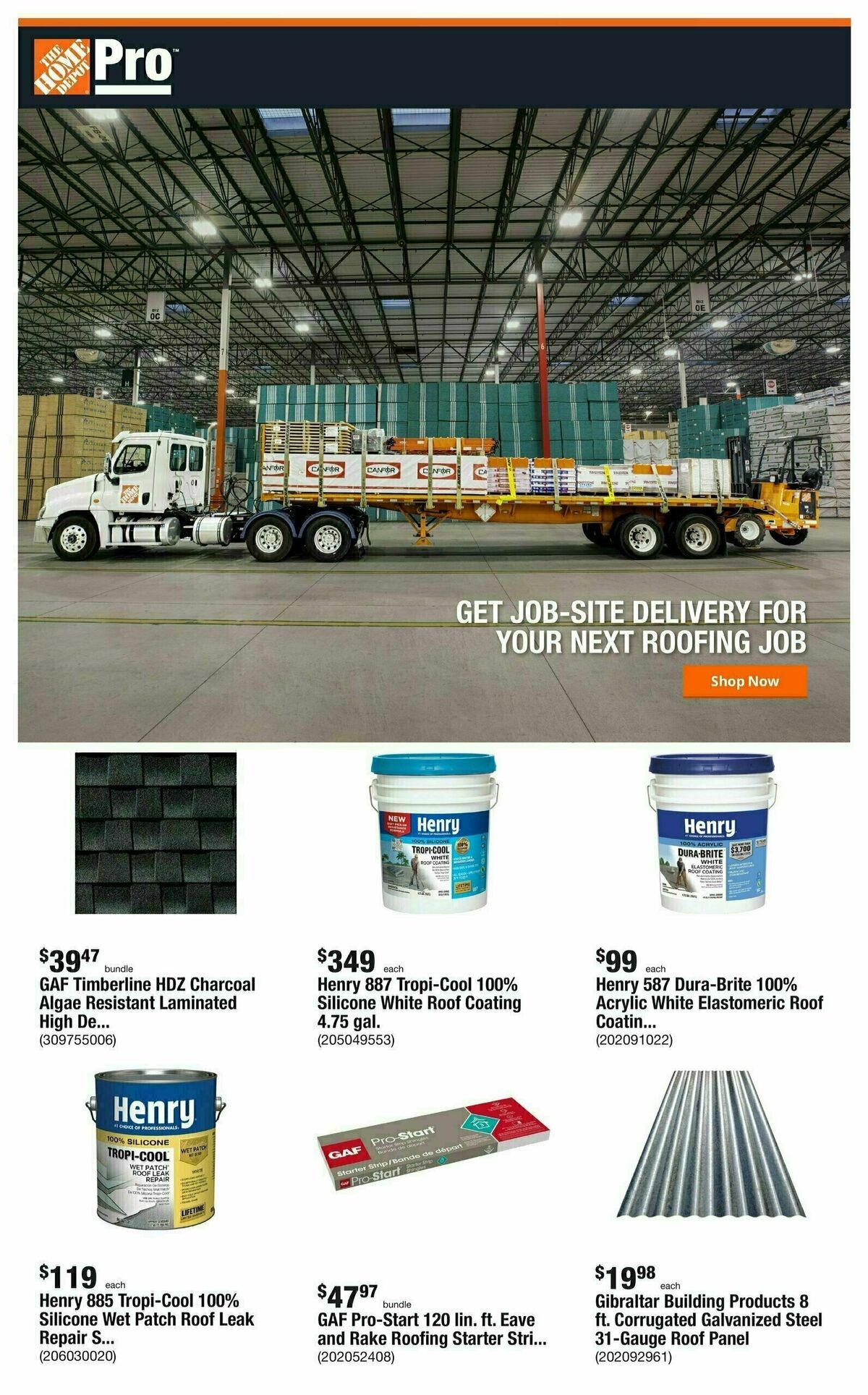 The Home Depot Weekly Ad from January 1