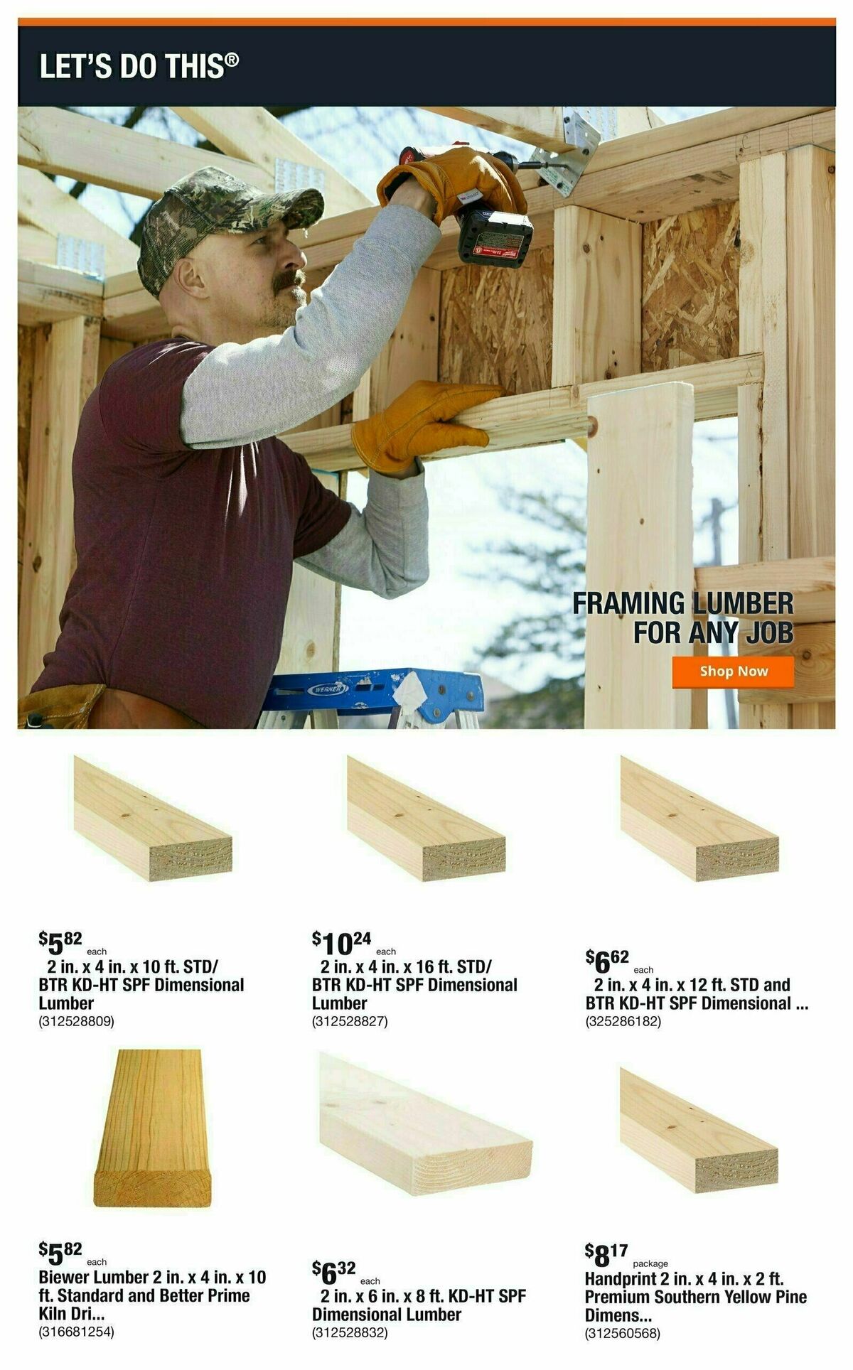 The Home Depot Weekly Ad from January 1
