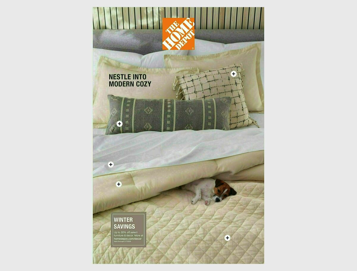 The Home Depot Home Decor Catalog – Winter Weekly Ad from January 8