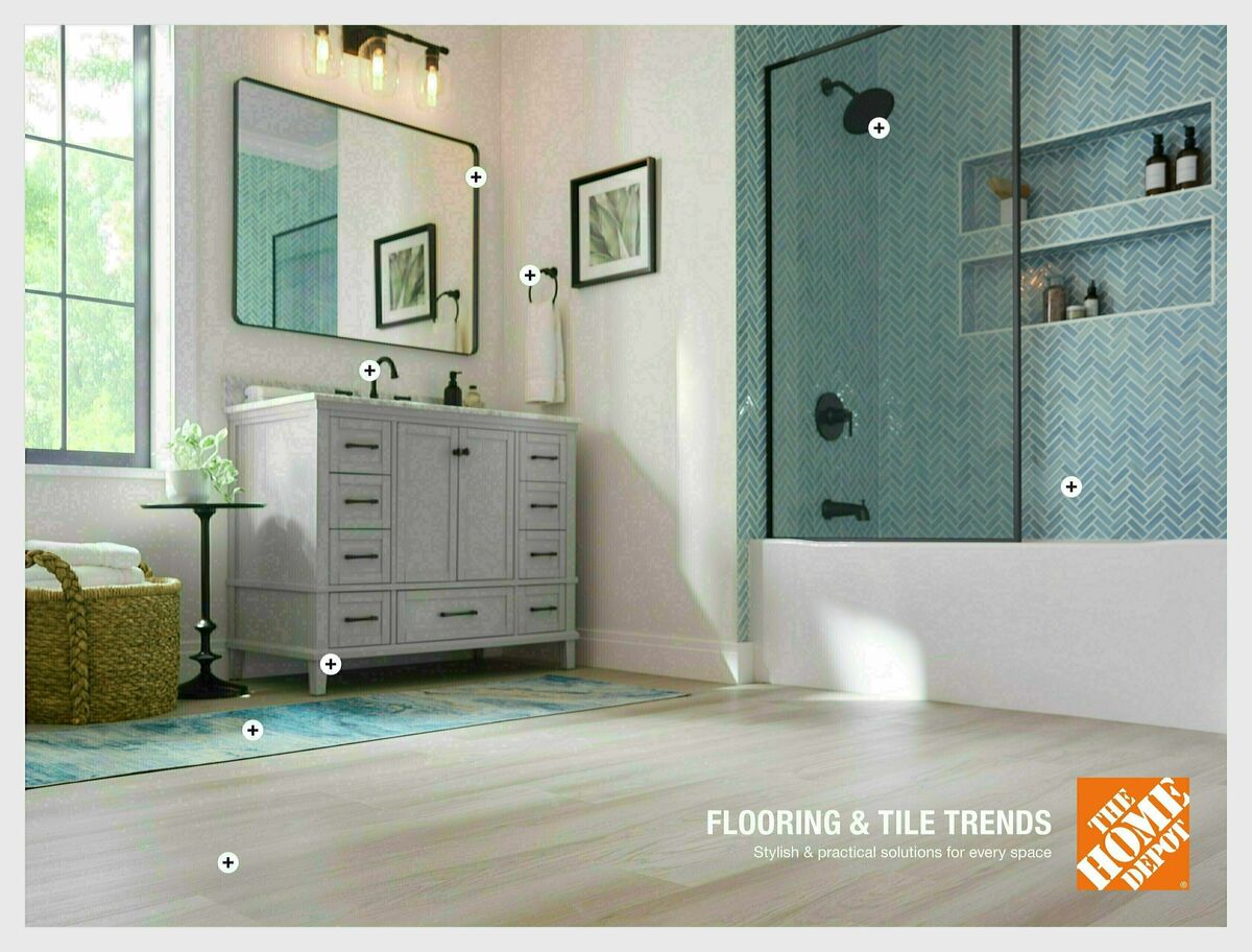 The Home Depot Flooring & Tile Trends - 2024 Weekly Ad from January 15