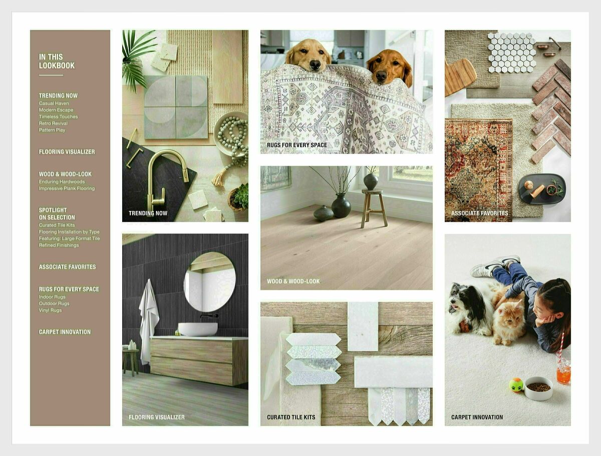 The Home Depot Flooring & Tile Trends - 2024 Weekly Ad from January 15