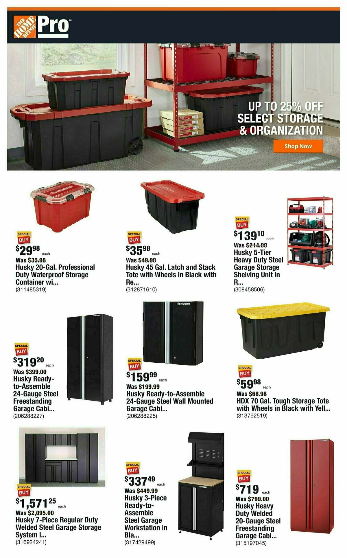 The Home Depot Weekly Ad from January 15