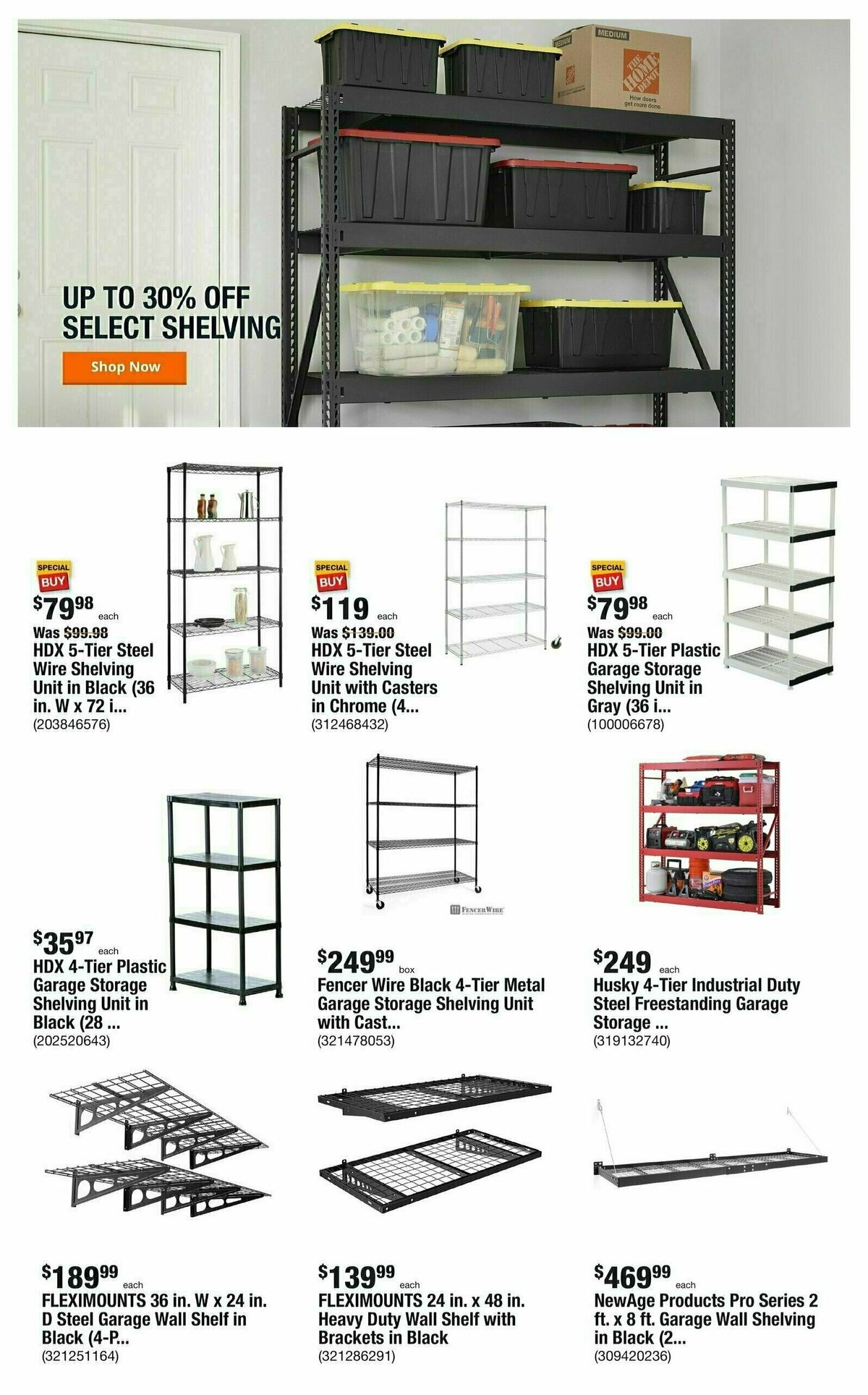 The Home Depot Weekly Ad from January 15