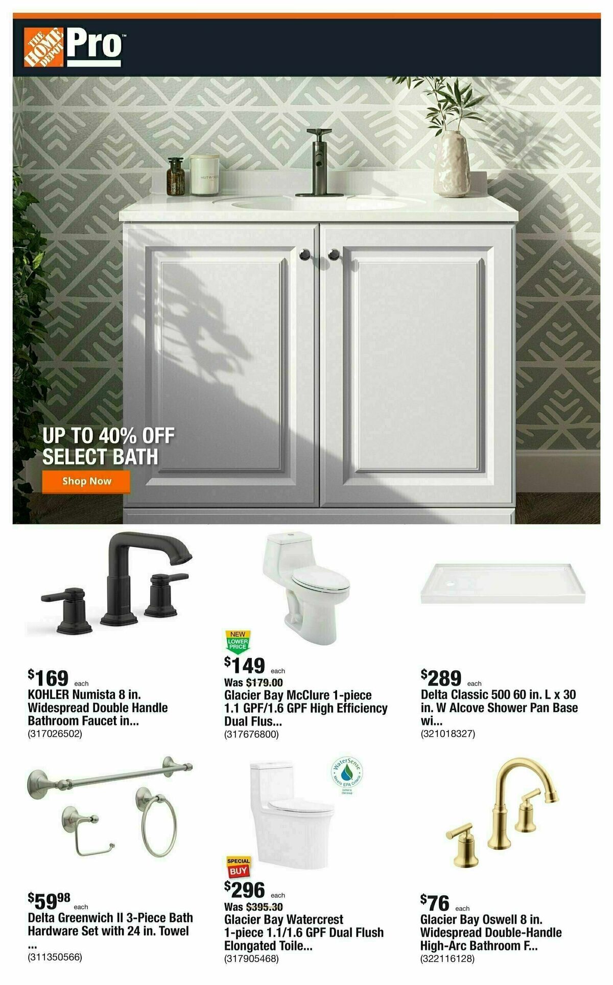 The Home Depot Pro Weekly Ad from January 22