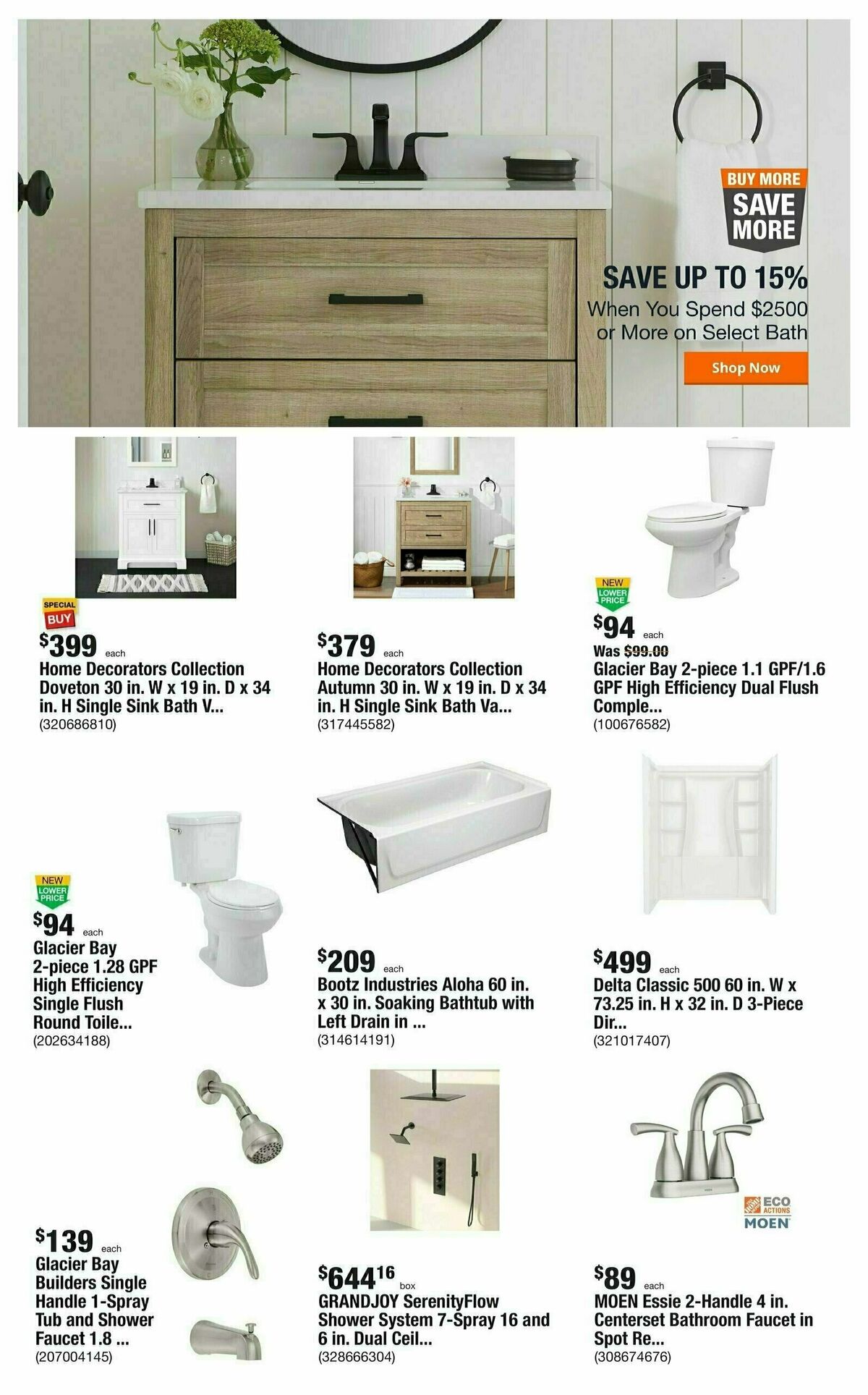 The Home Depot Weekly Ad from January 29