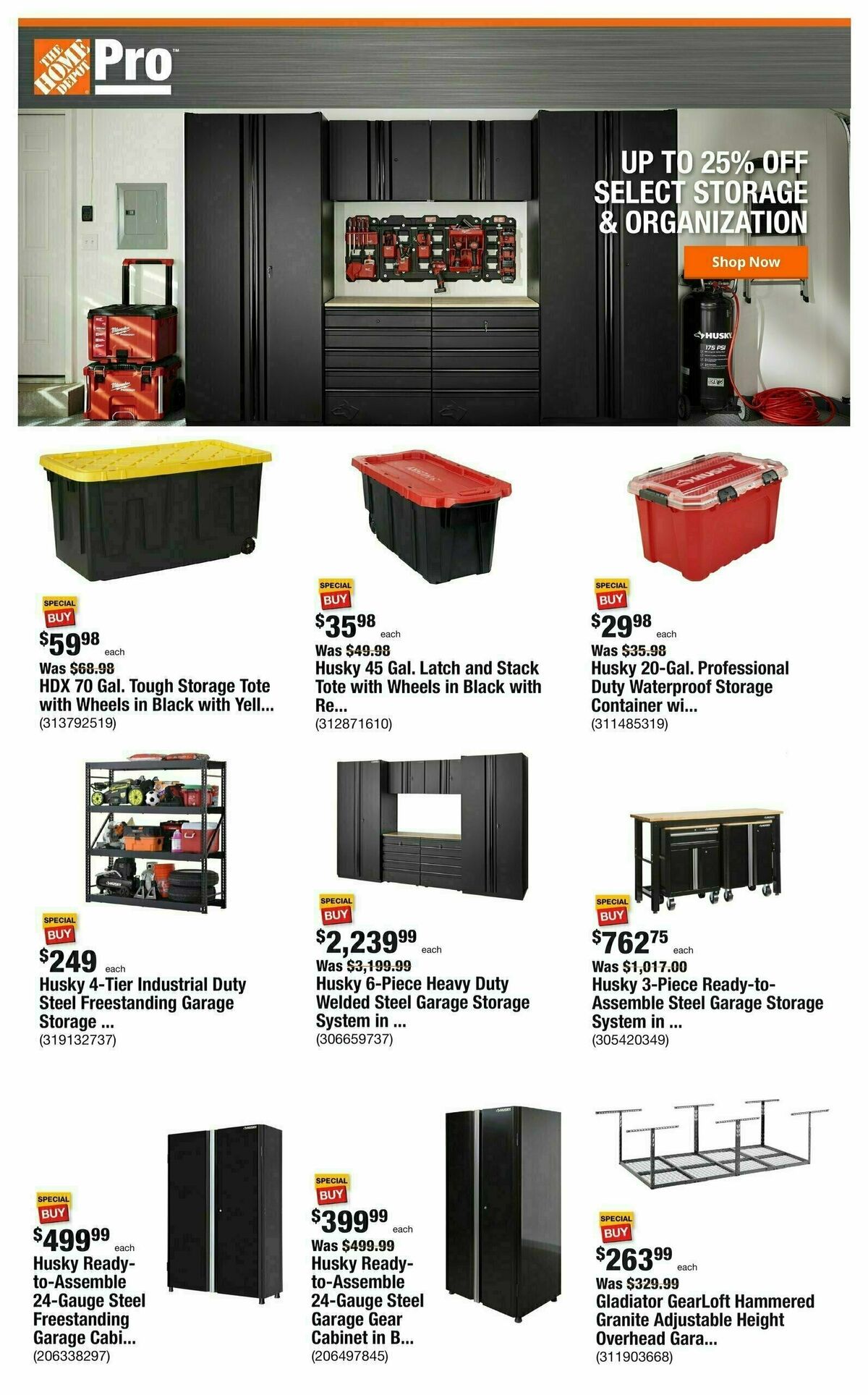 The Home Depot PRO Weekly Ad from February 5